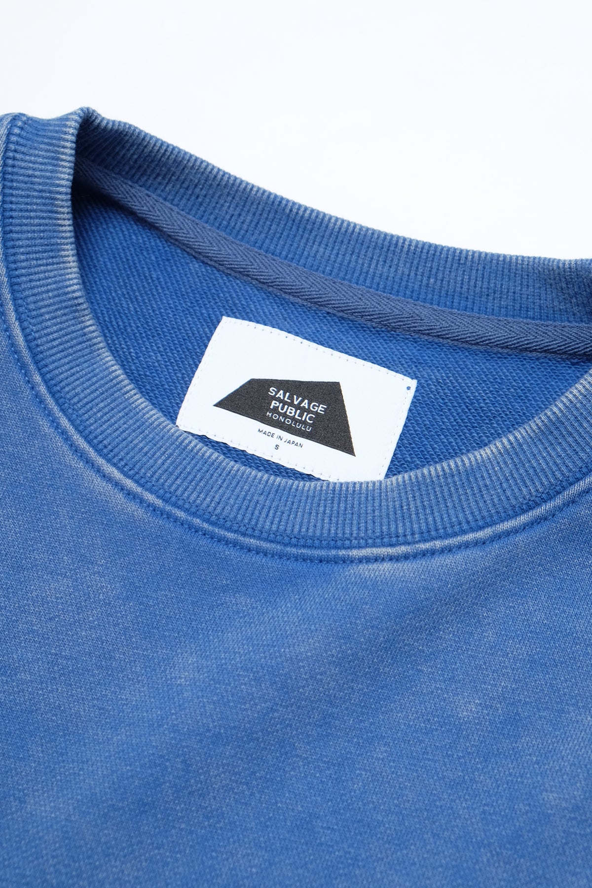 Beach Crewneck - Double Lei - Royal Blue