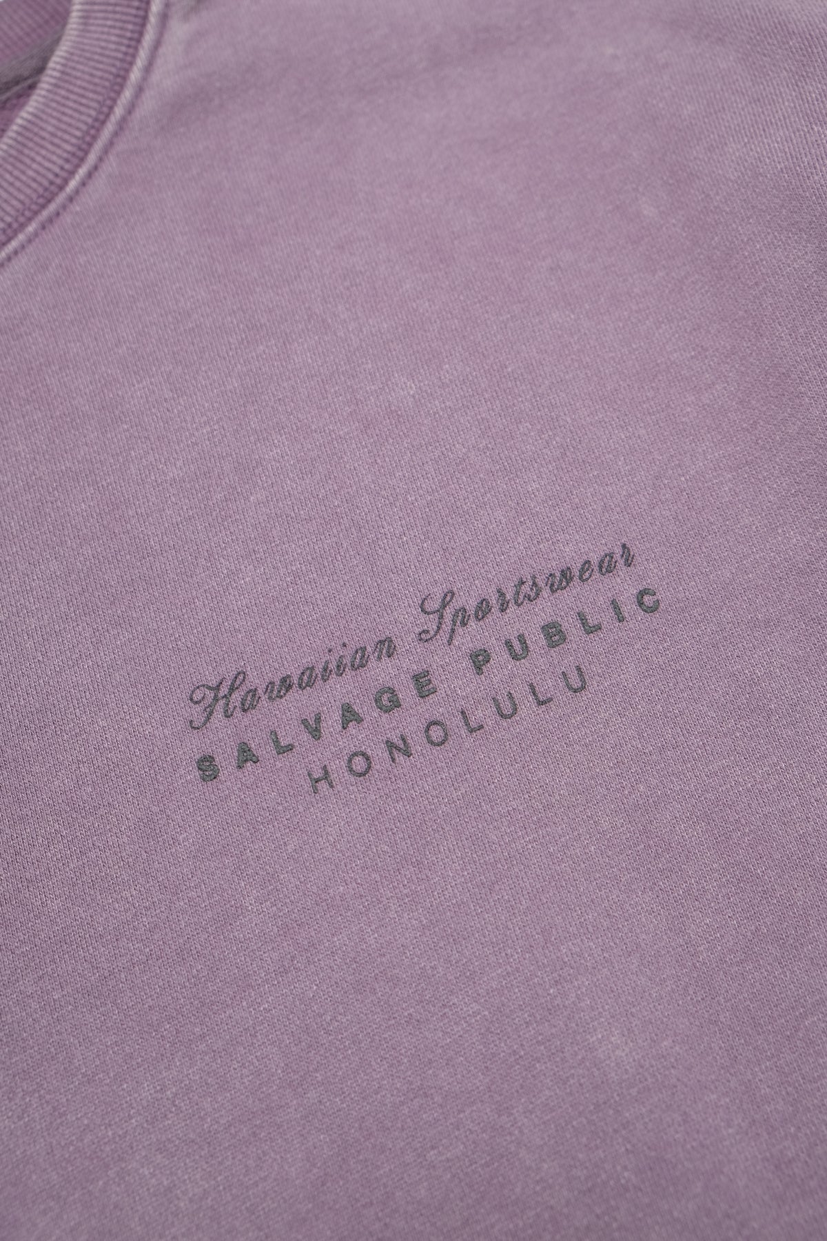 Beach Crewneck - Plenty Graphics - Lavender Grey