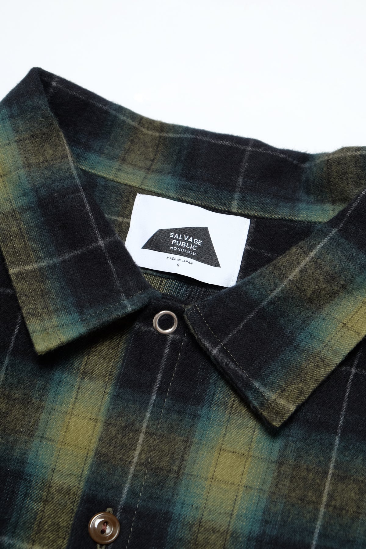 Waikiki Workwear Flannel - Navy/Teal