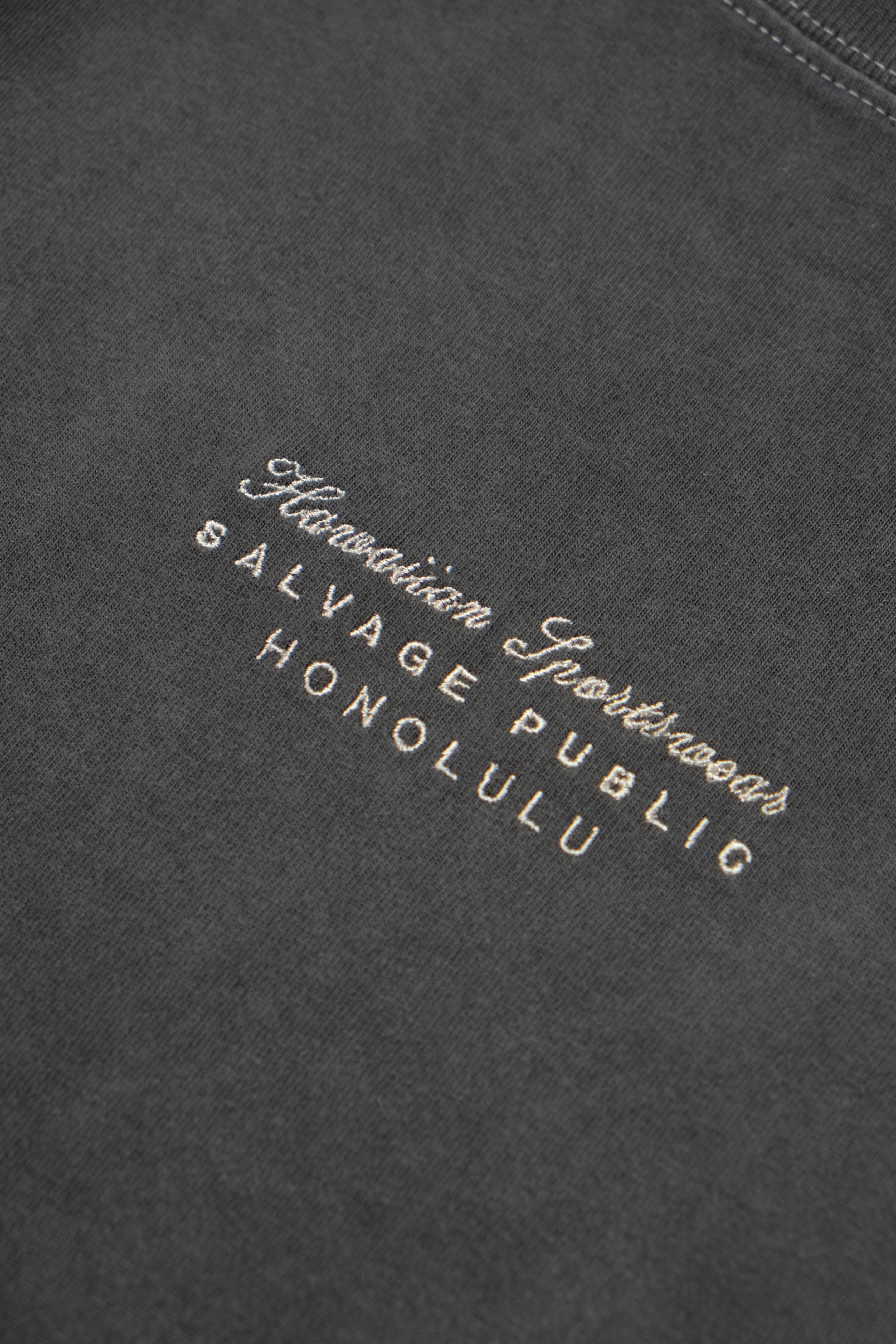 Longsleeve T-Shirt - Breezeblock - Washed Black