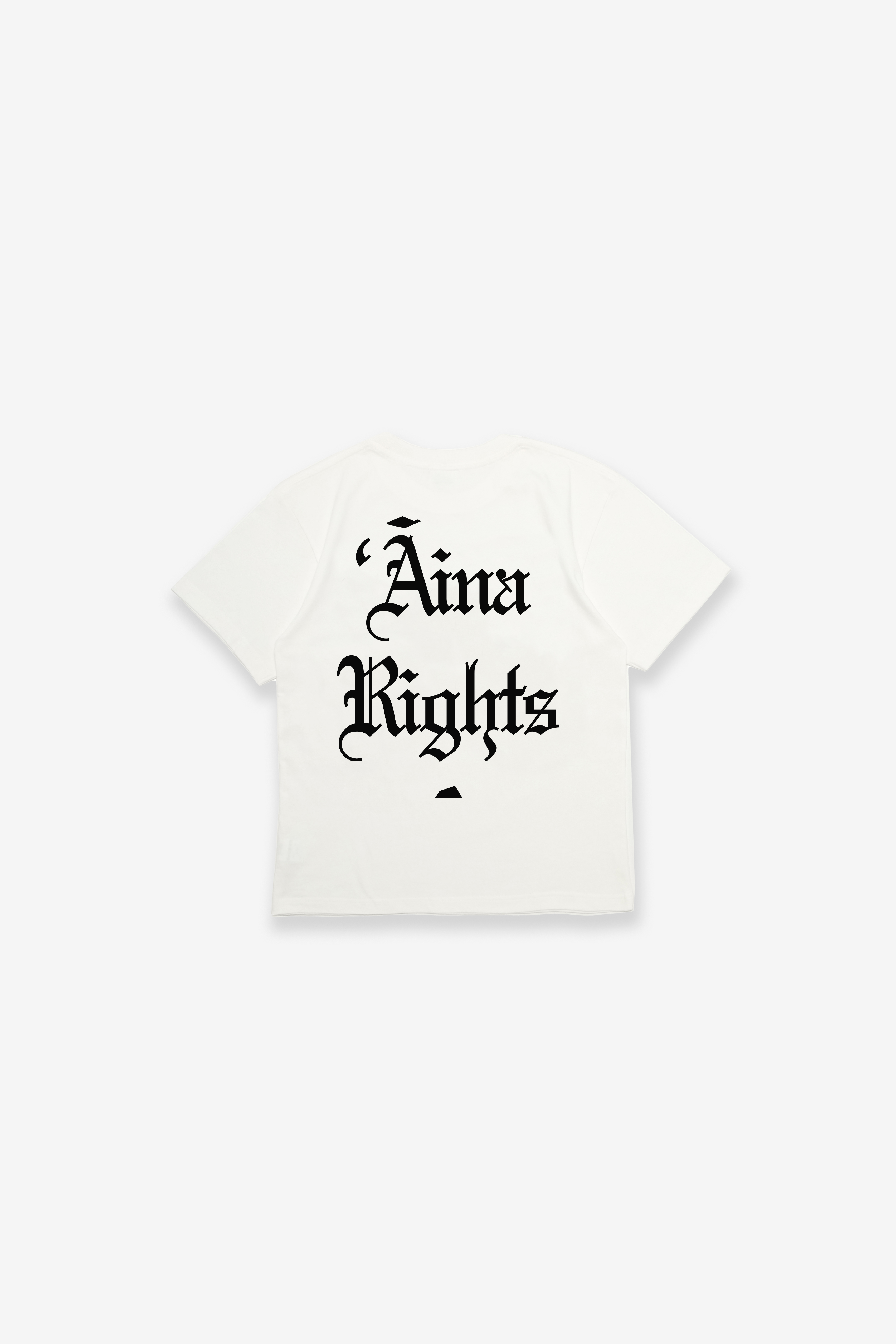 T-Shirt - ʻĀina Rights - White