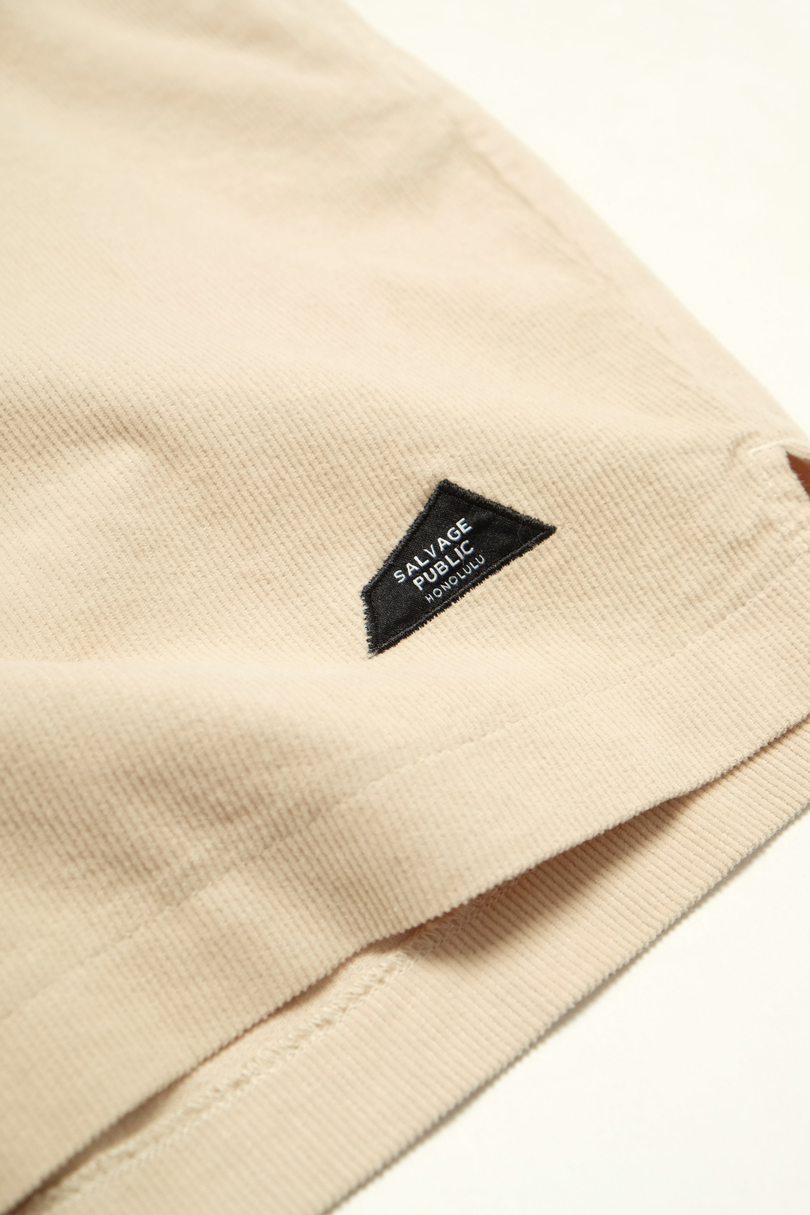 Shorts - Auahi Corduroy - Natural