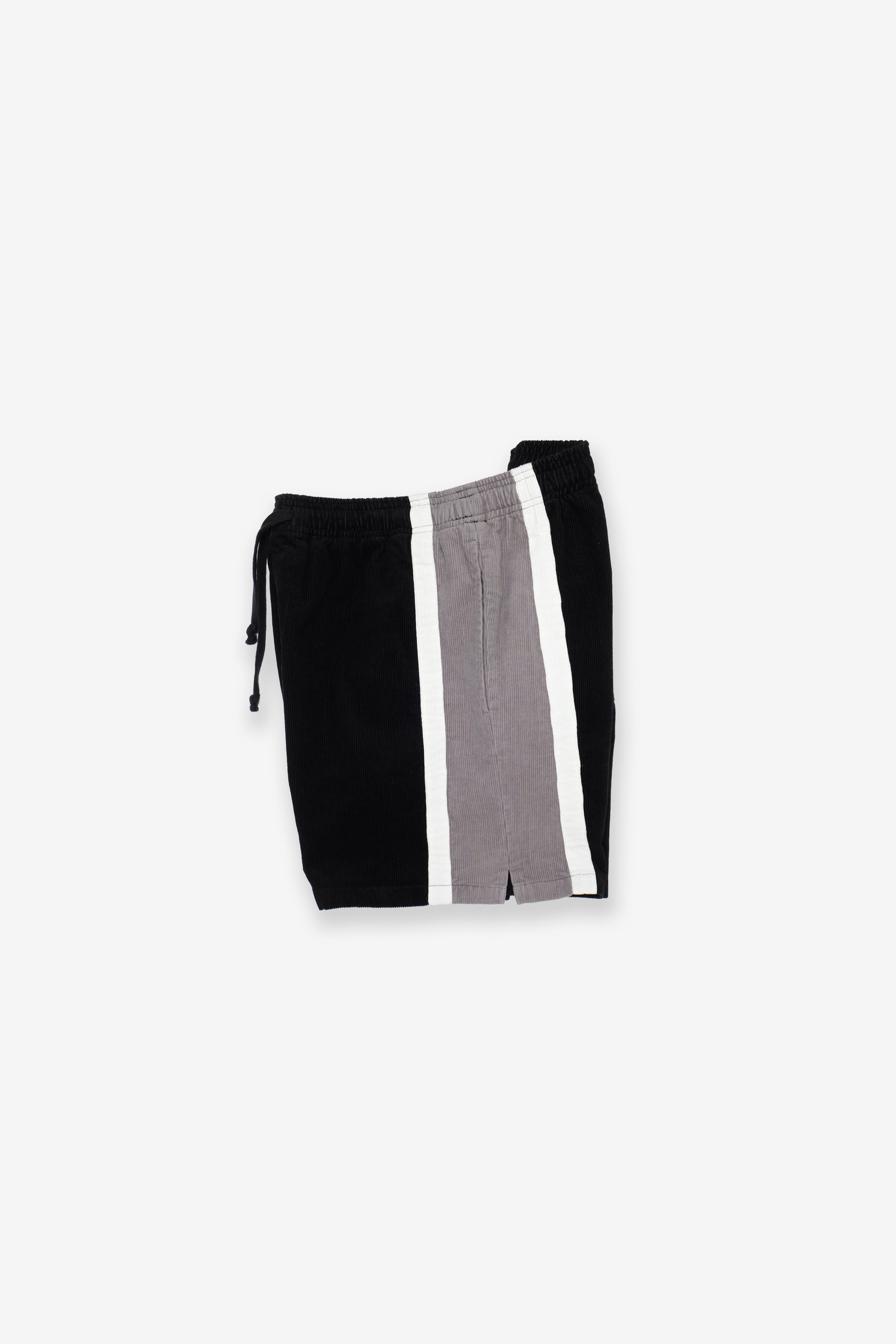 Shorts - Auahi Corduroy Stripe - Black