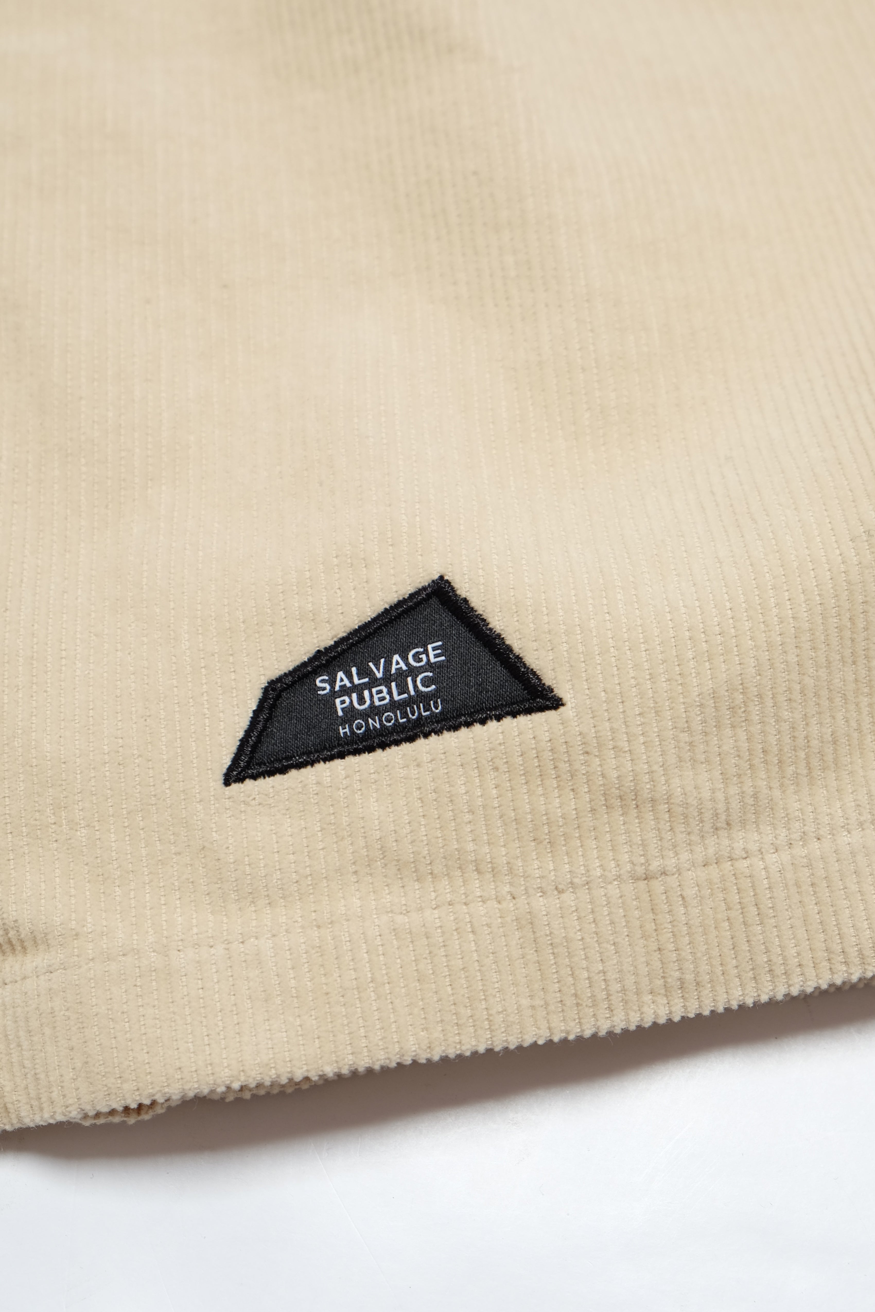 Shorts - Auahi Corduroy Stripe - Ecru