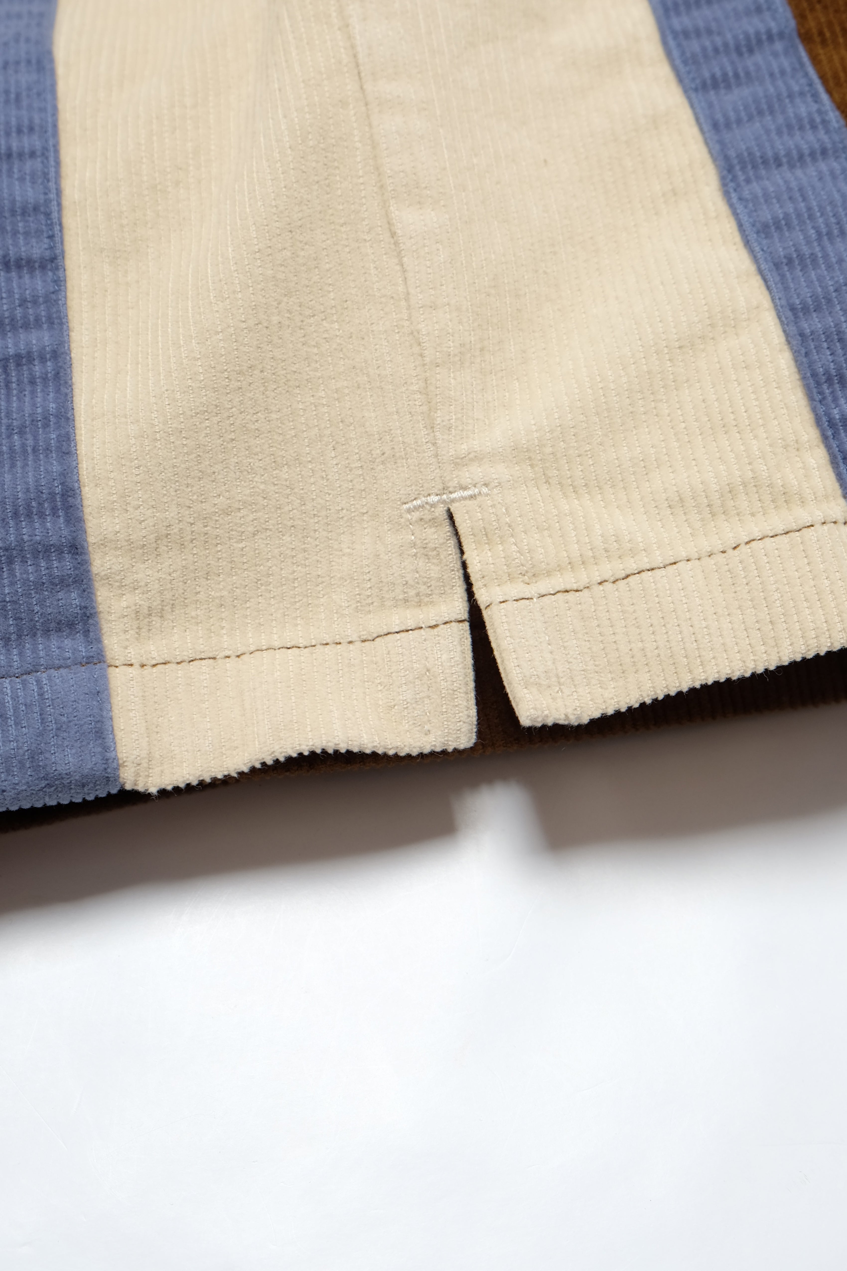 Shorts - Auahi Corduroy Stripe - Shiitake