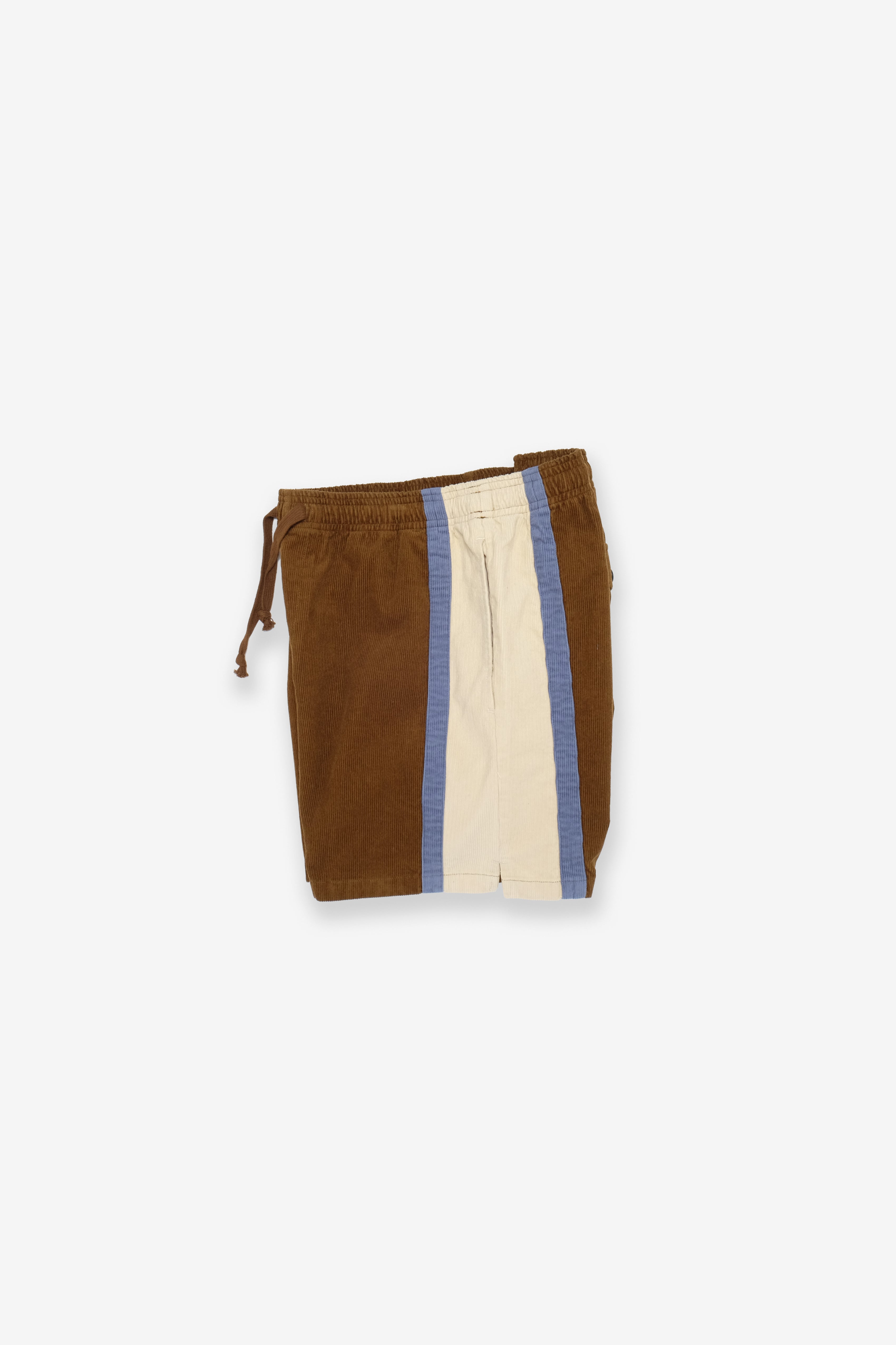 Shorts - Auahi Corduroy Stripe - Shiitake