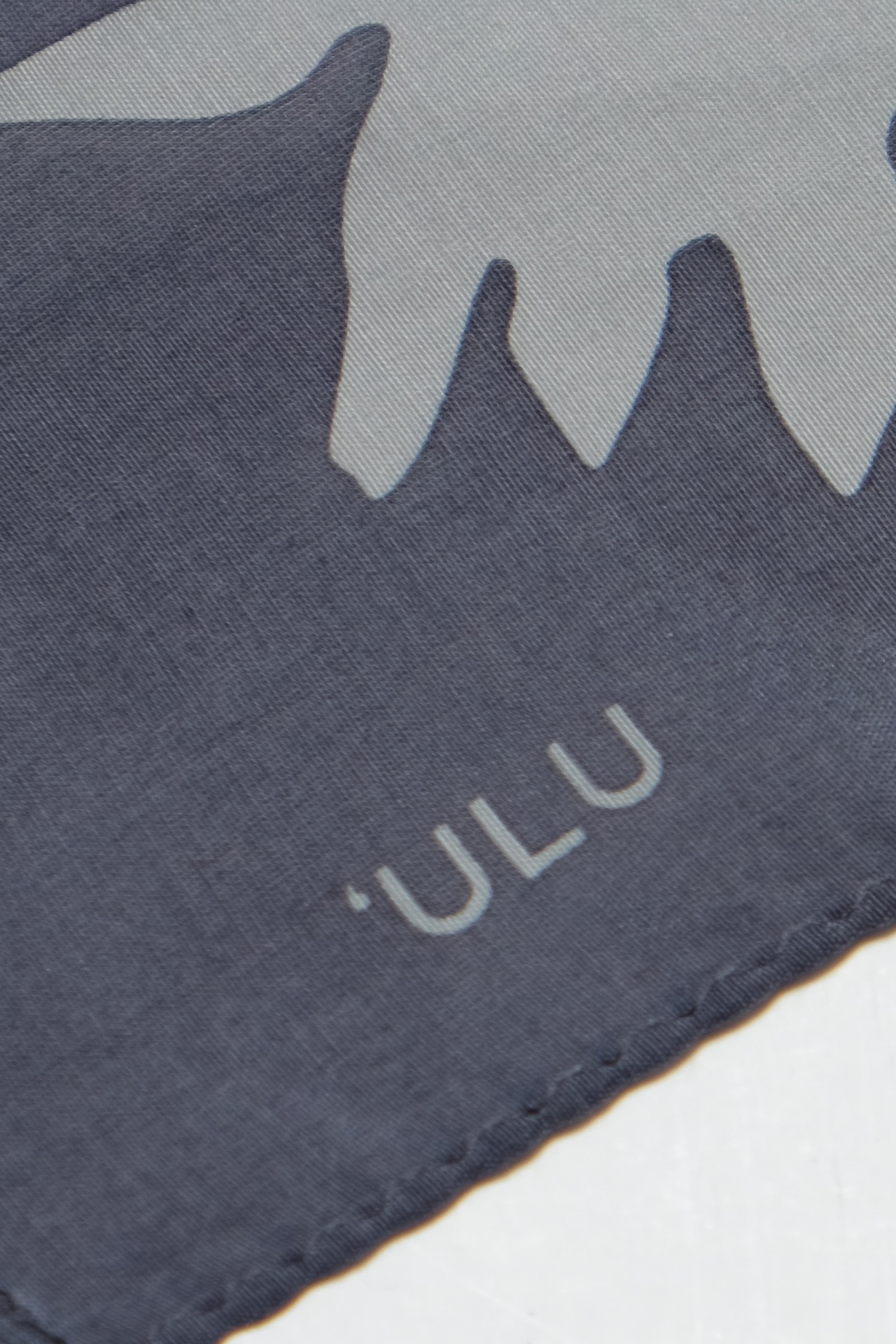 Cotton/Silk Bandana - ʻUlu - Ocean Smoke