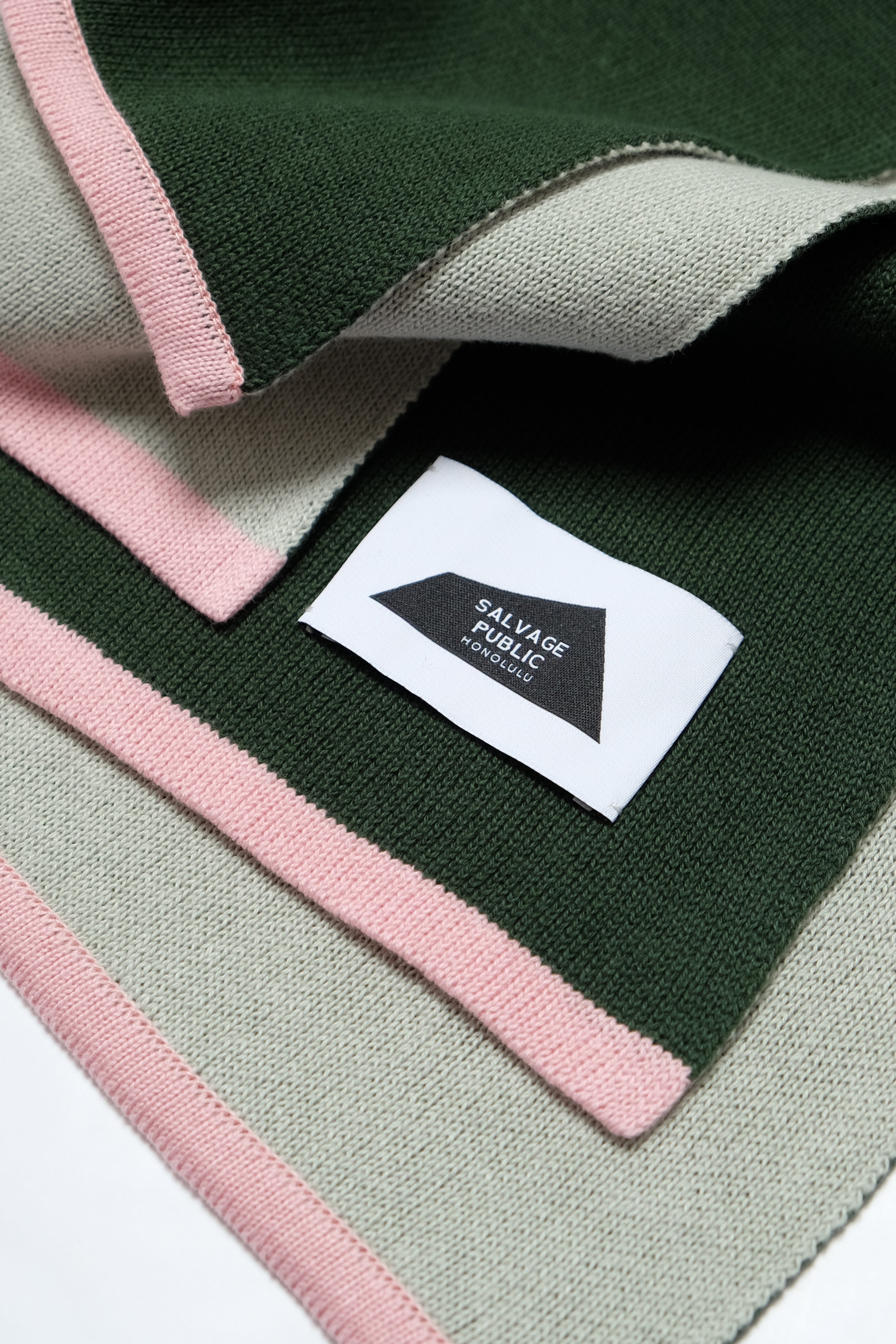 Jacquard Throw Blanket - Hibiscus - Green