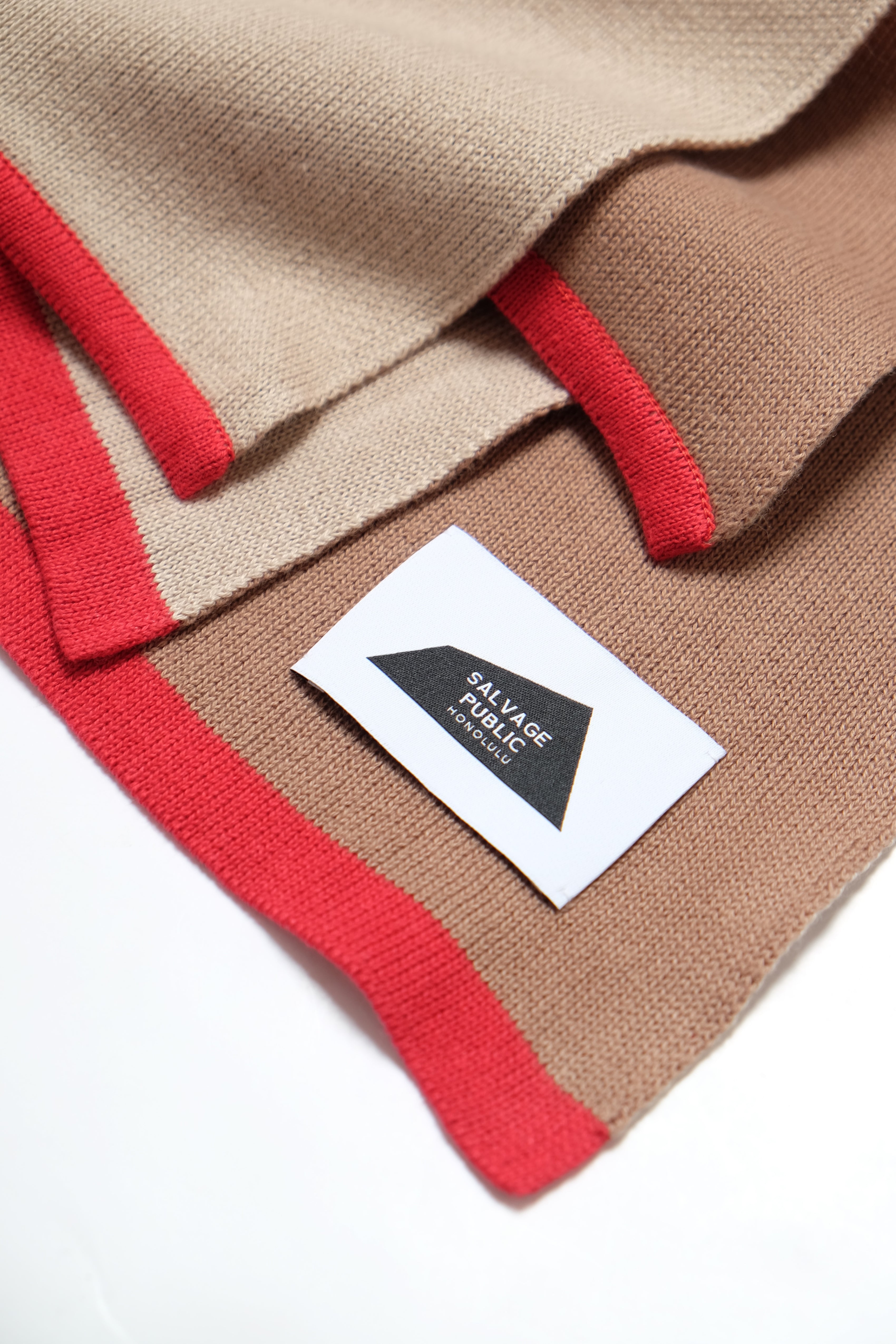 Jacquard Throw Blanket - Shaka - Brown
