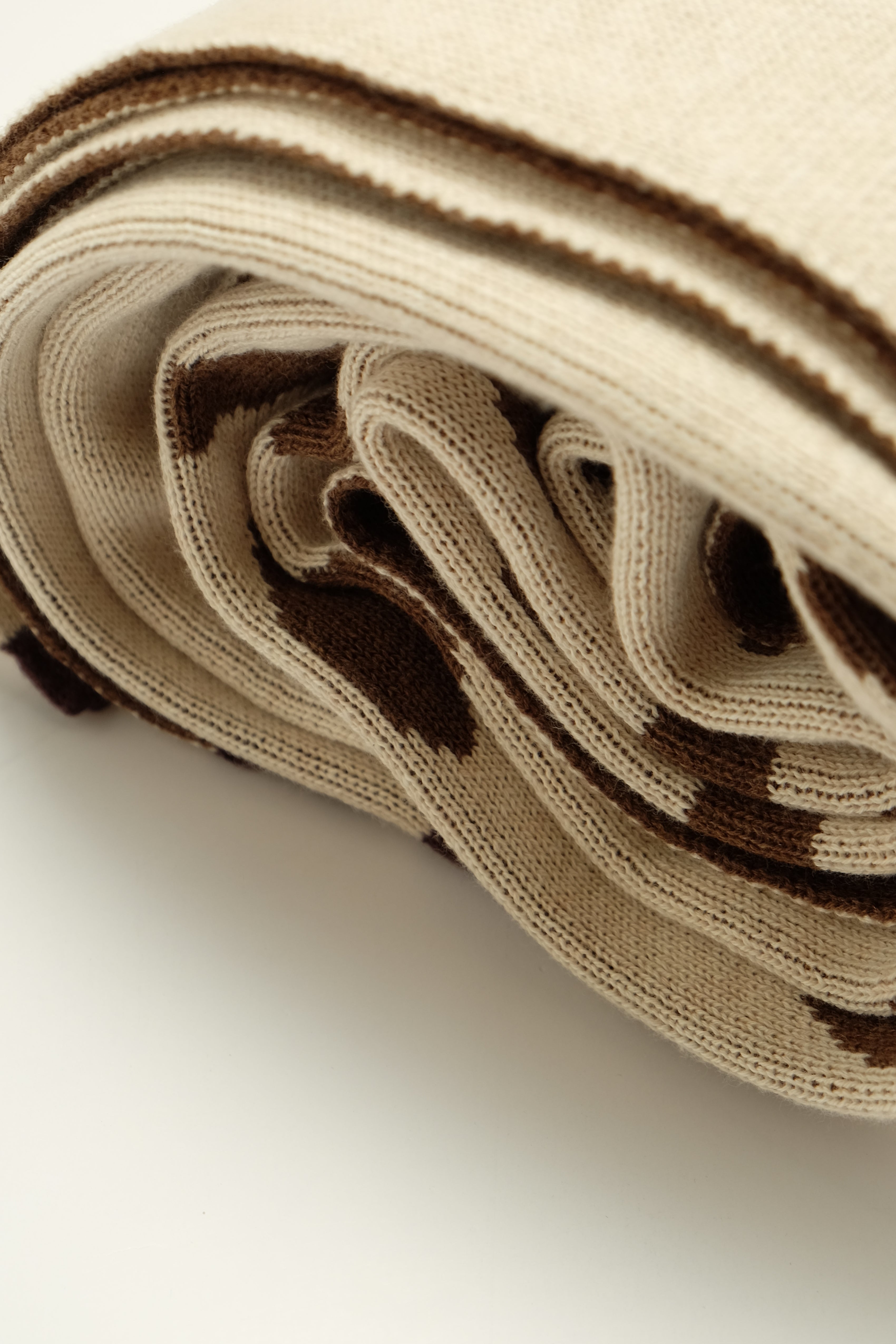 Jacquard Throw Blanket - ʻUlu - Heather Brown