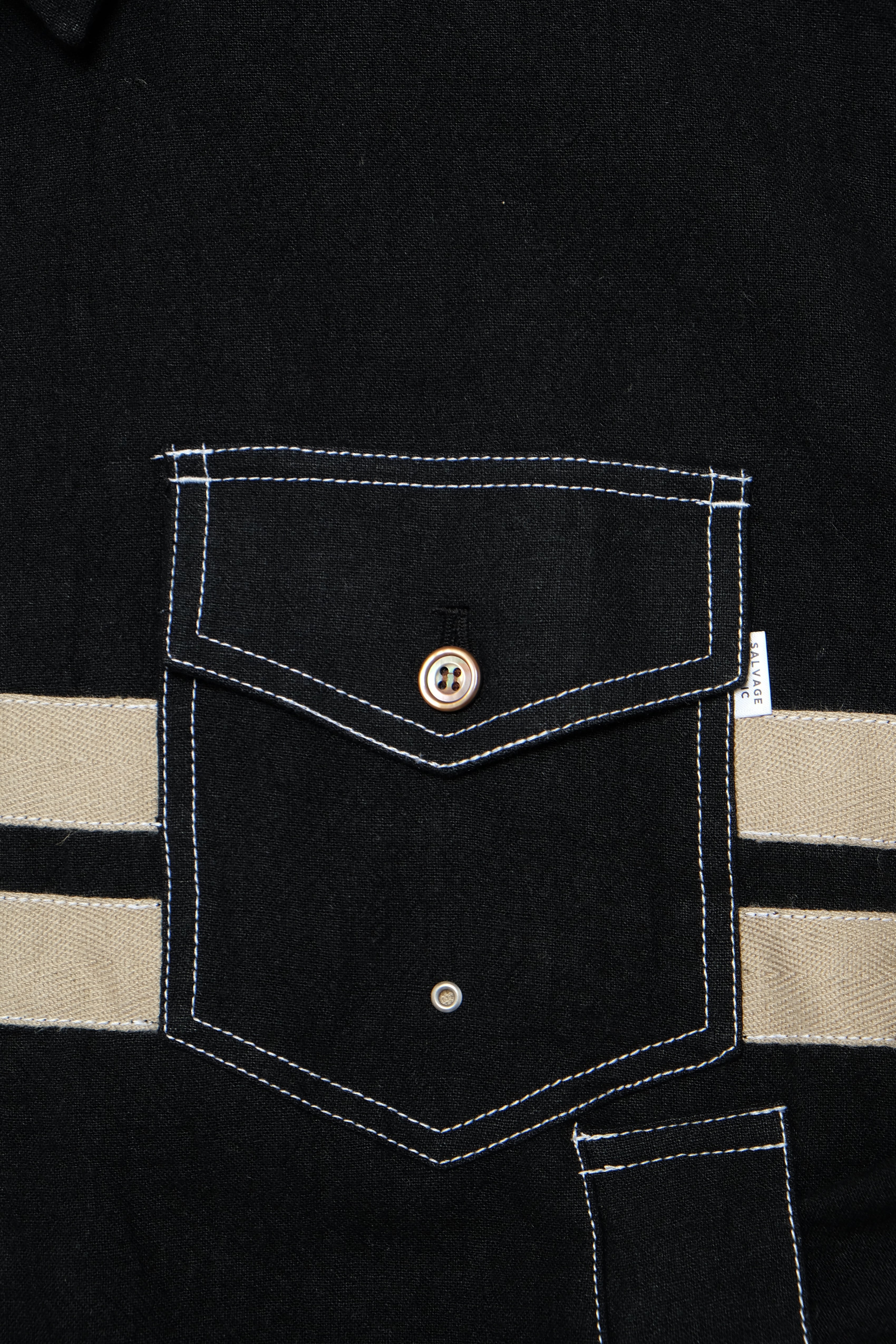 Bowls Competition Stripe Jacket - Black