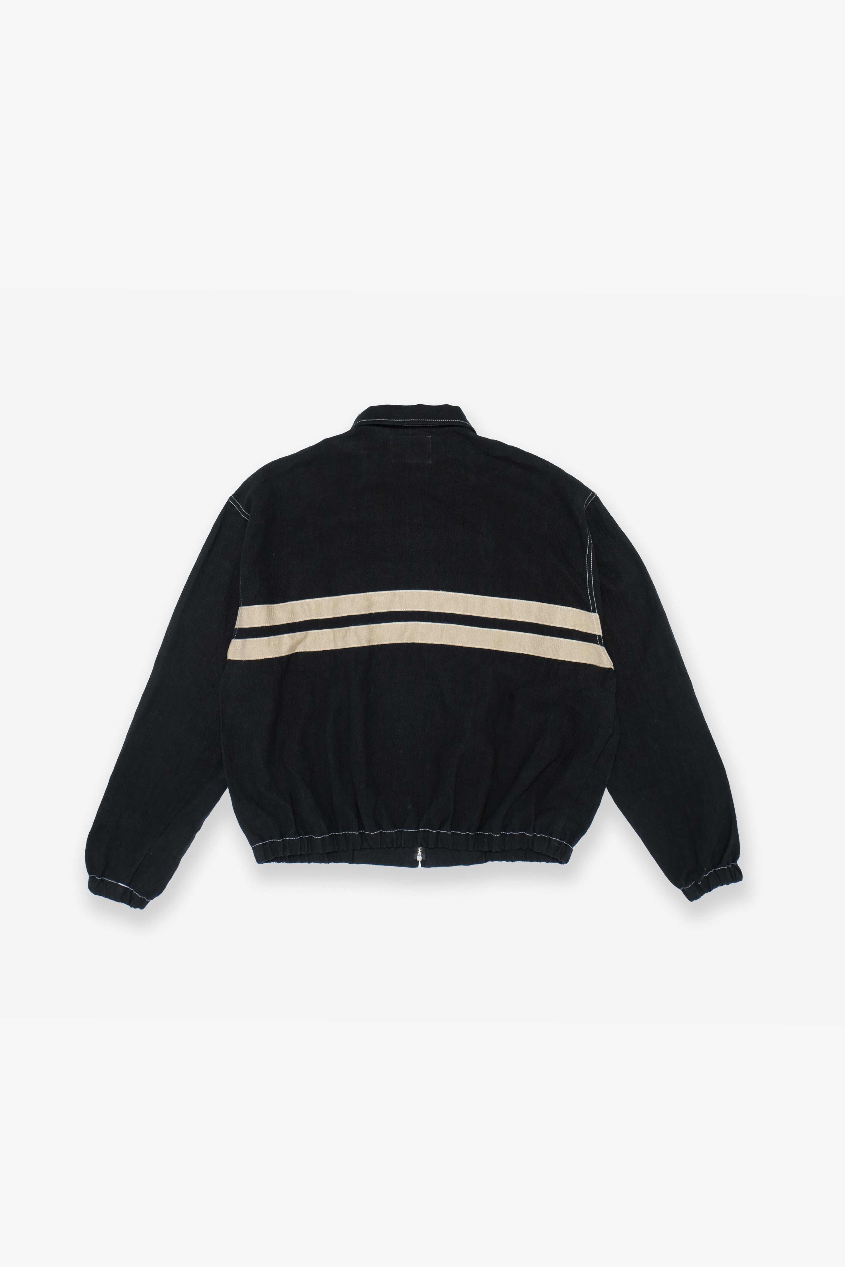 Bowls Competition Stripe Jacket - Black
