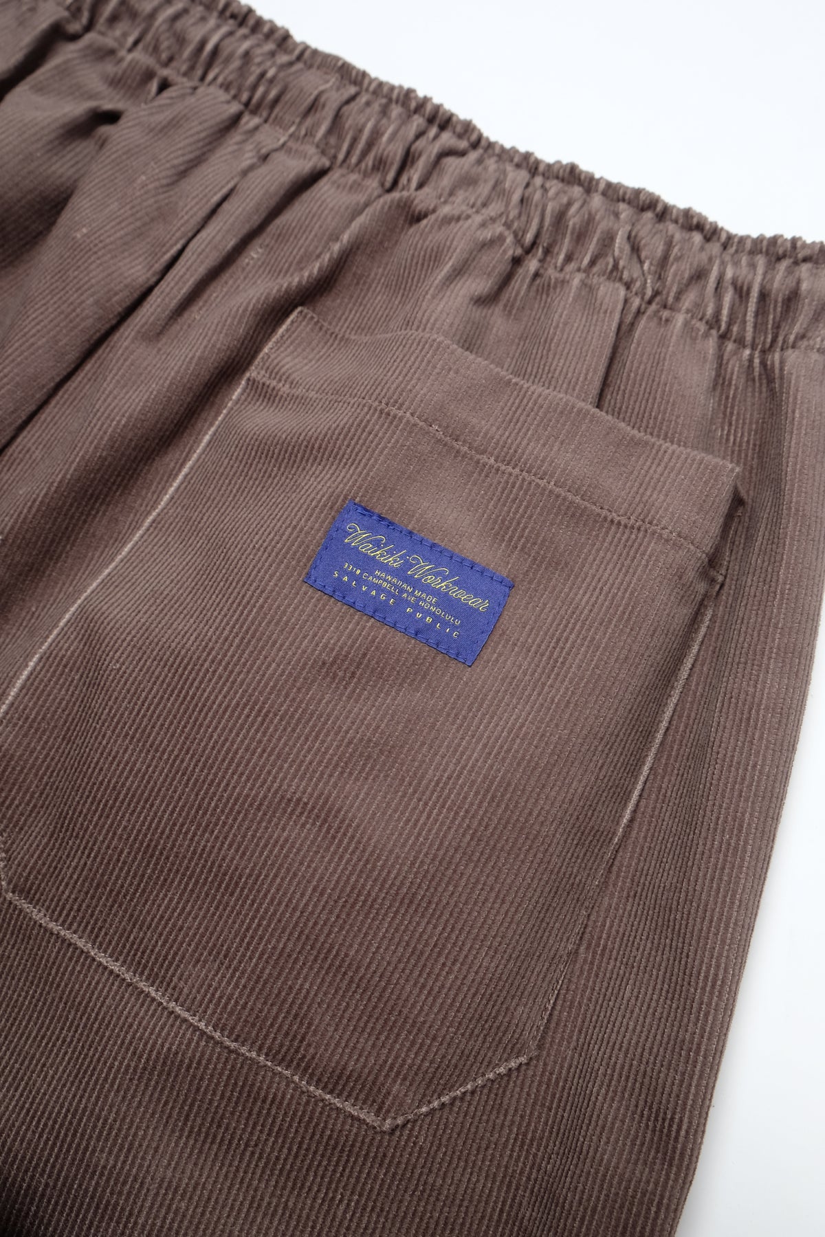 Corduroy Easy Pant - Greige