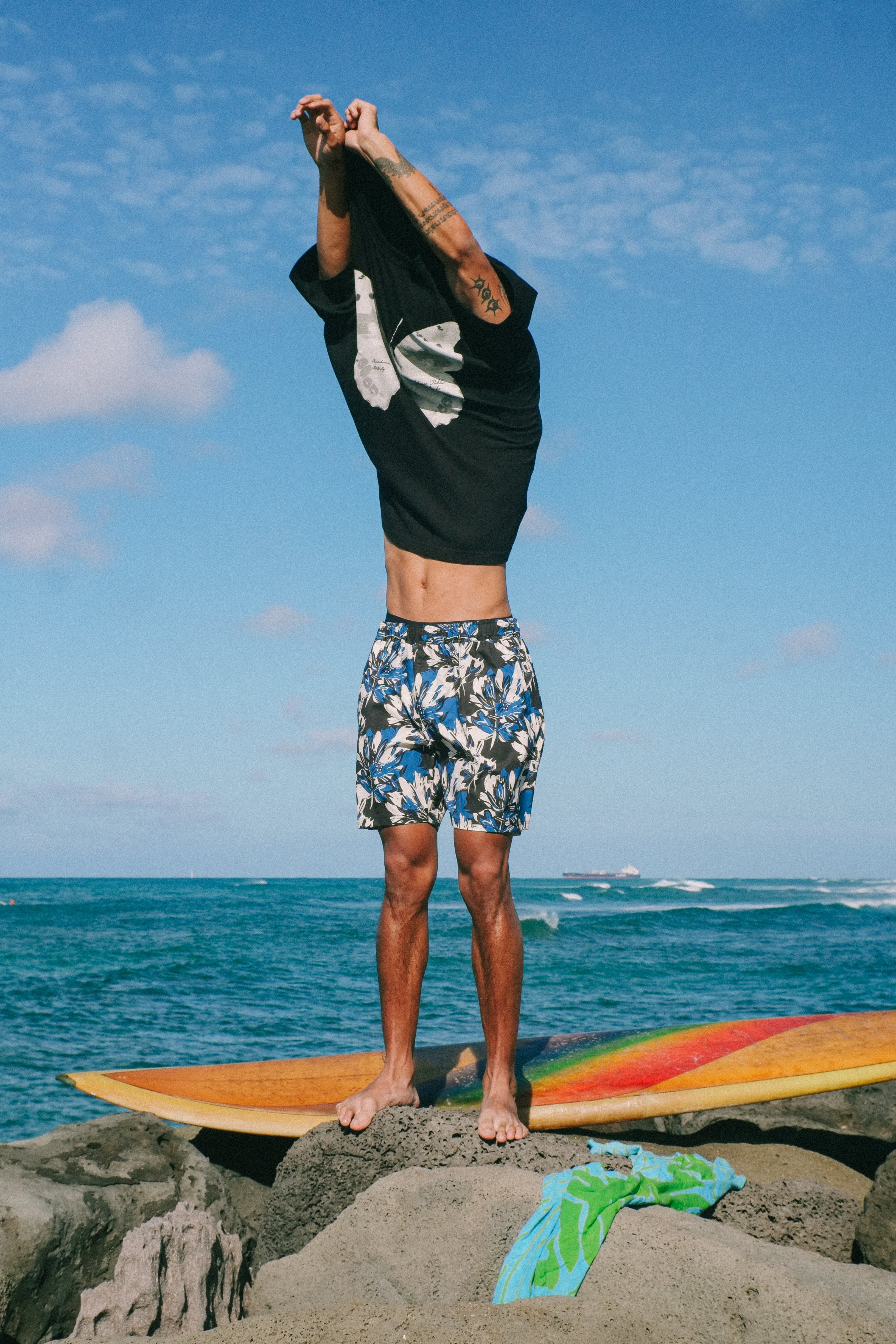 Swim Shorts - Pua - Black