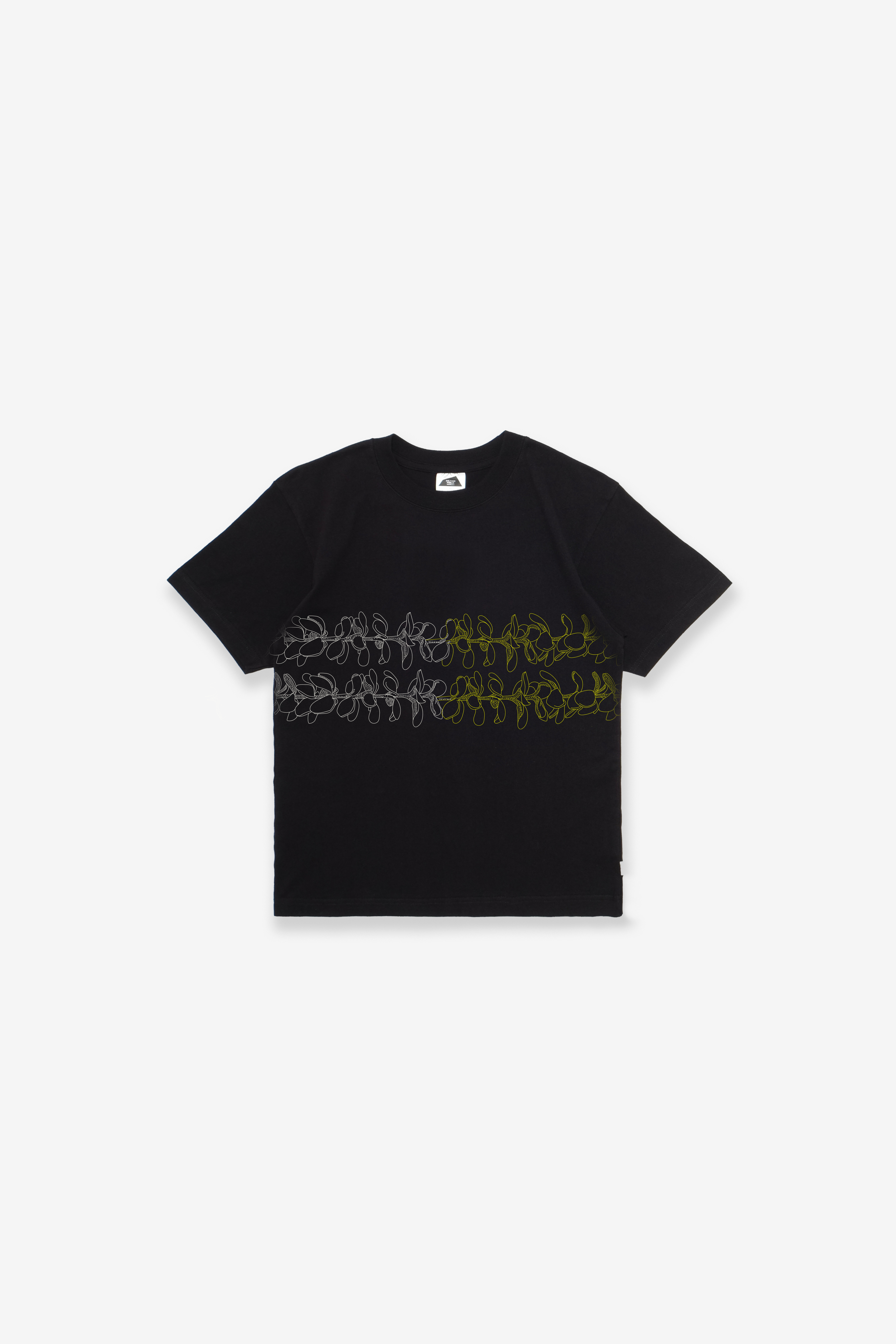 T-Shirt - Double Lei - Black