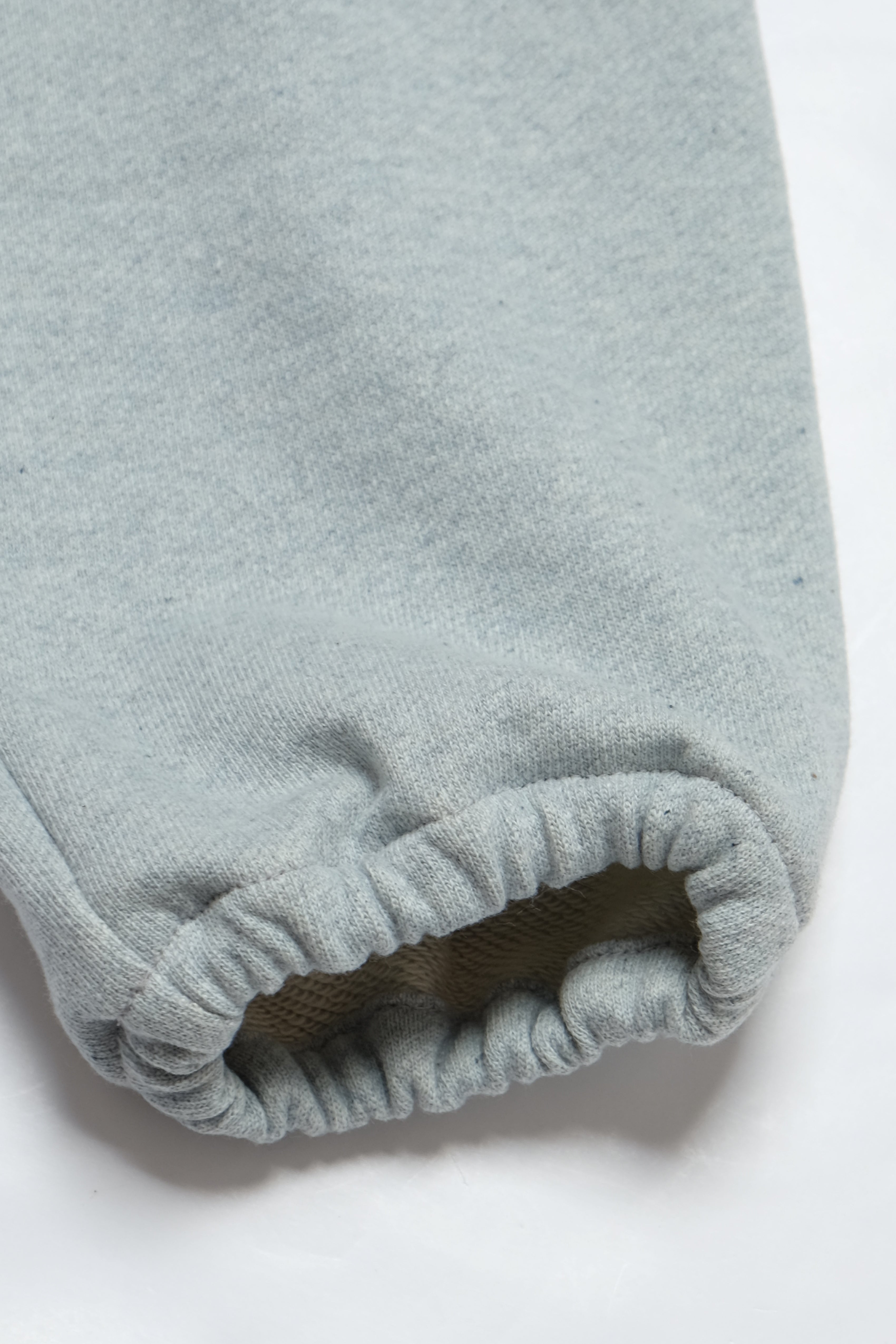 Recycled Denim French Terry Coach Jacket- Light Indigo