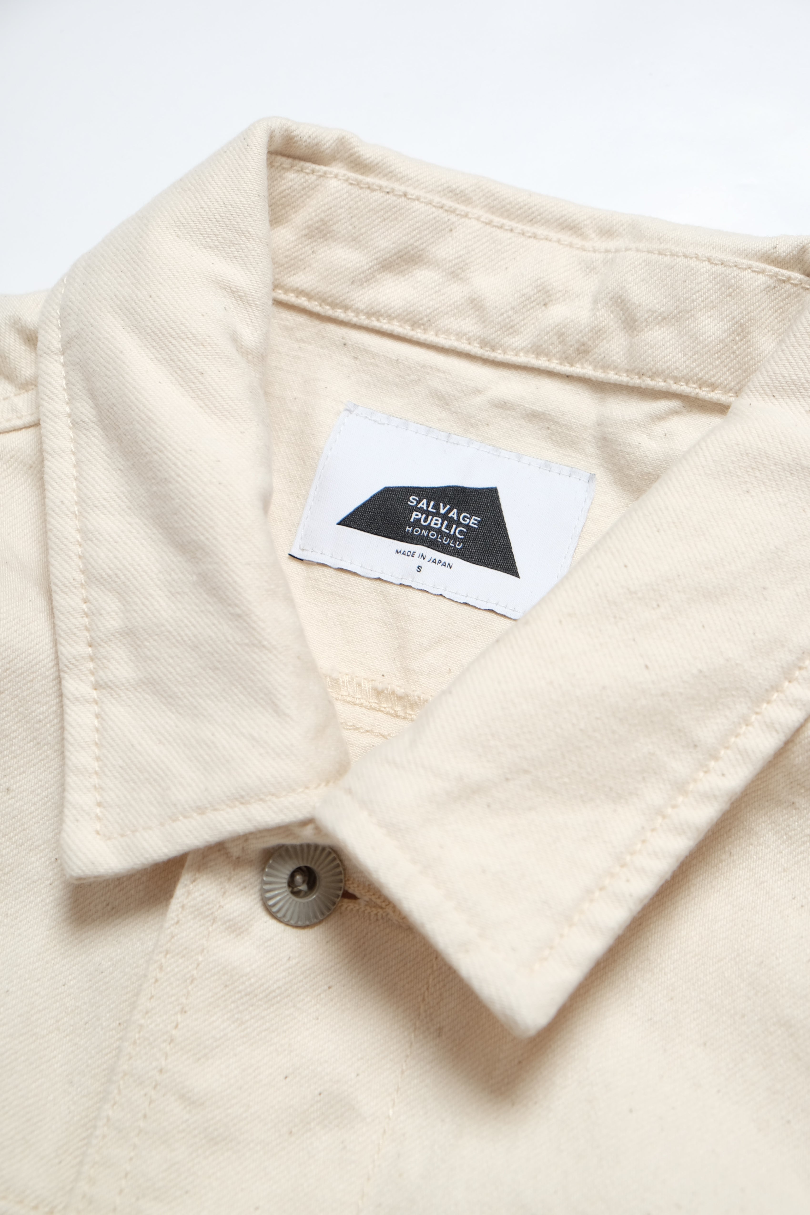 Lulu Denim Jacket - Off White