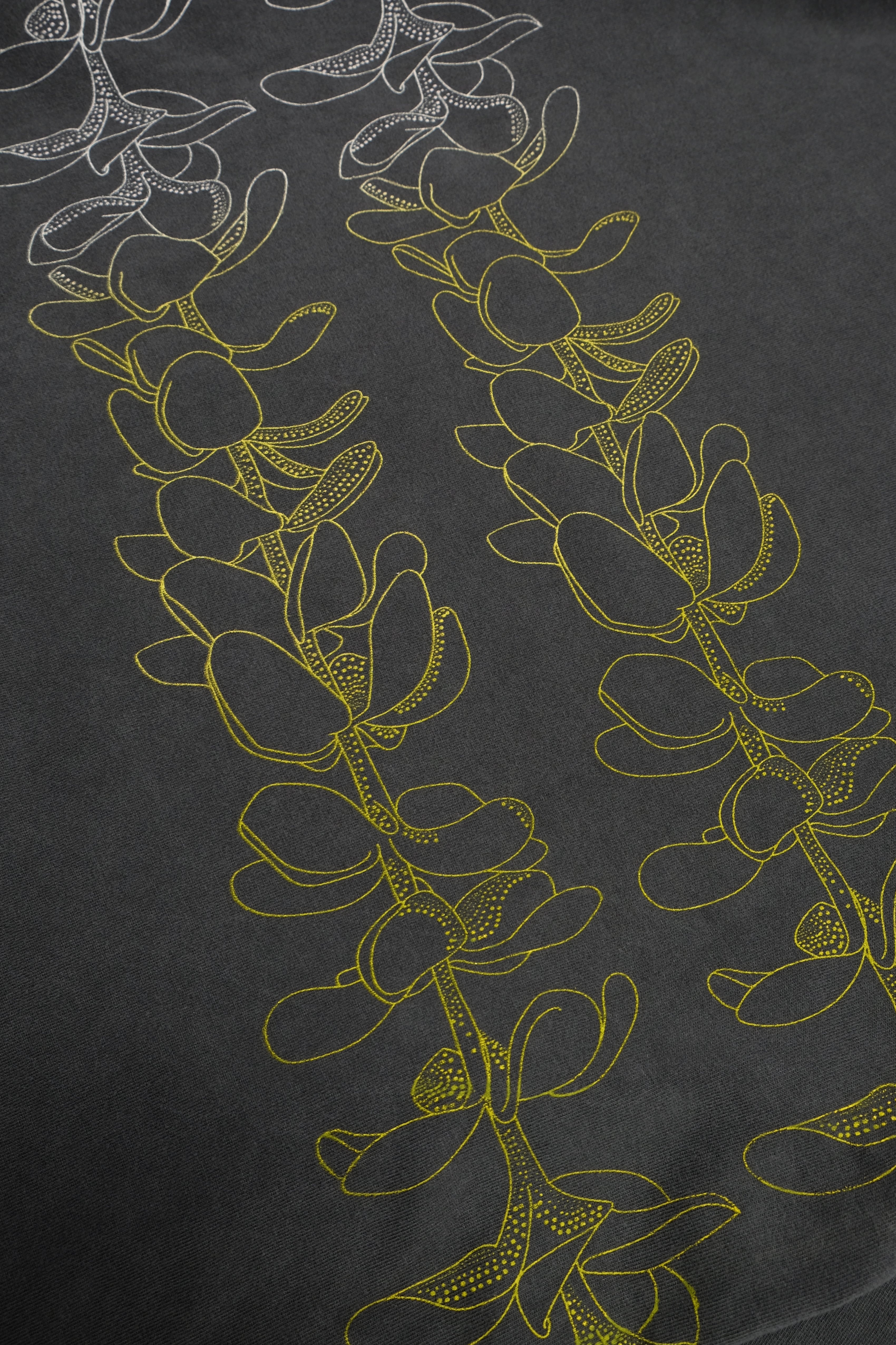 Longsleeve T-Shirt - Double Lei - Washed Black