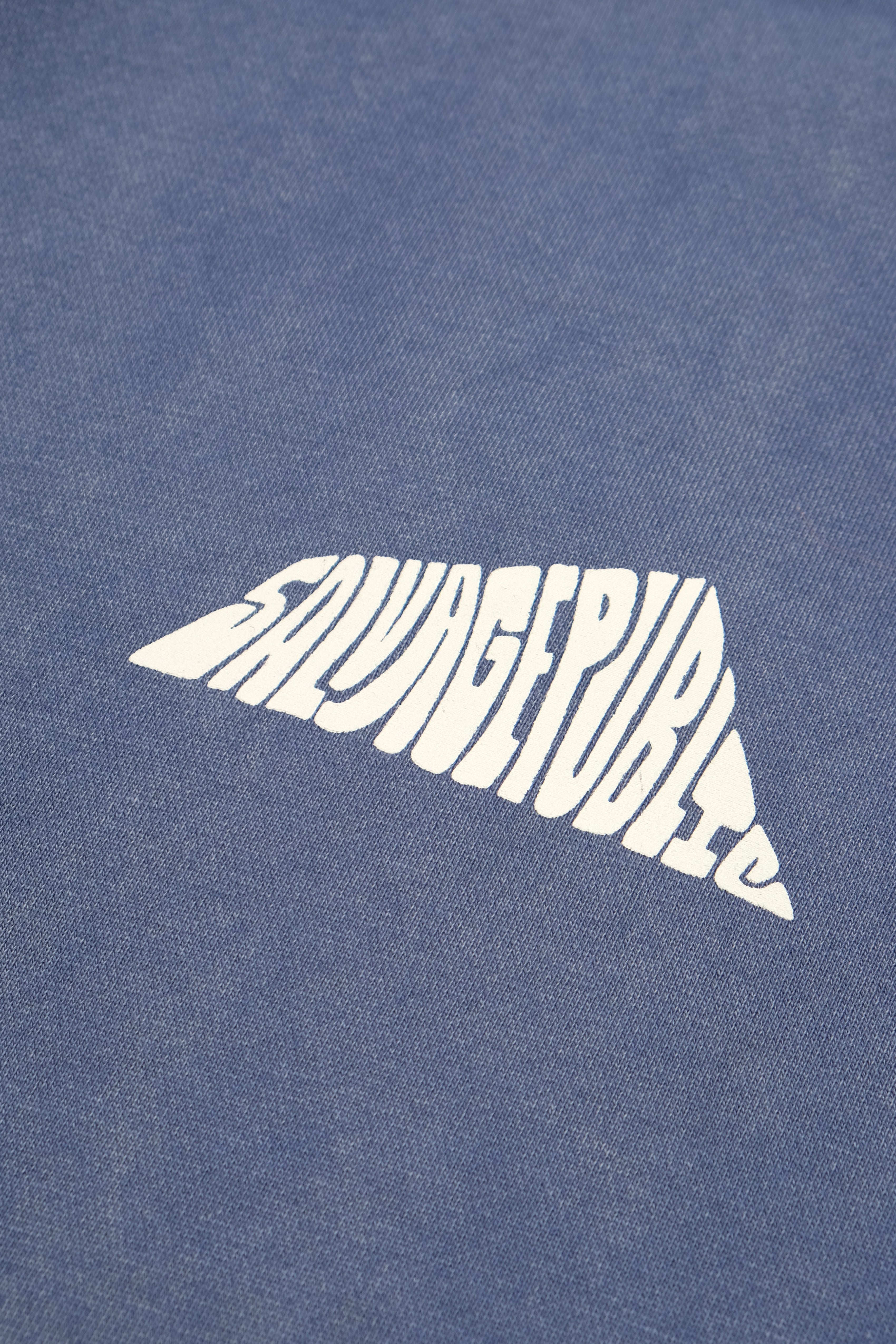 Beach Hoodie - Hand-Drawn - Stone Blue