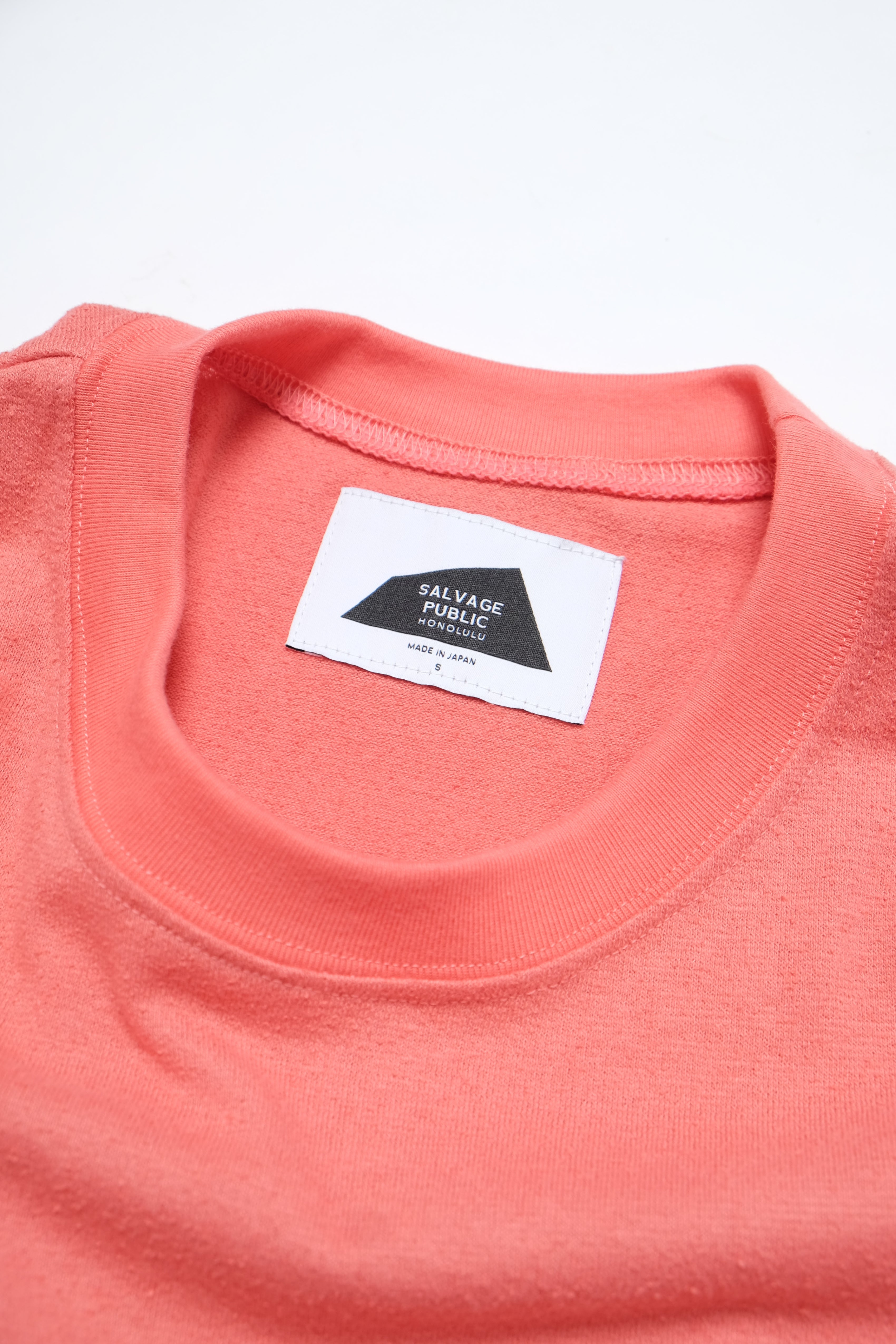 Pocket T-Shirt - Boucle - Coral