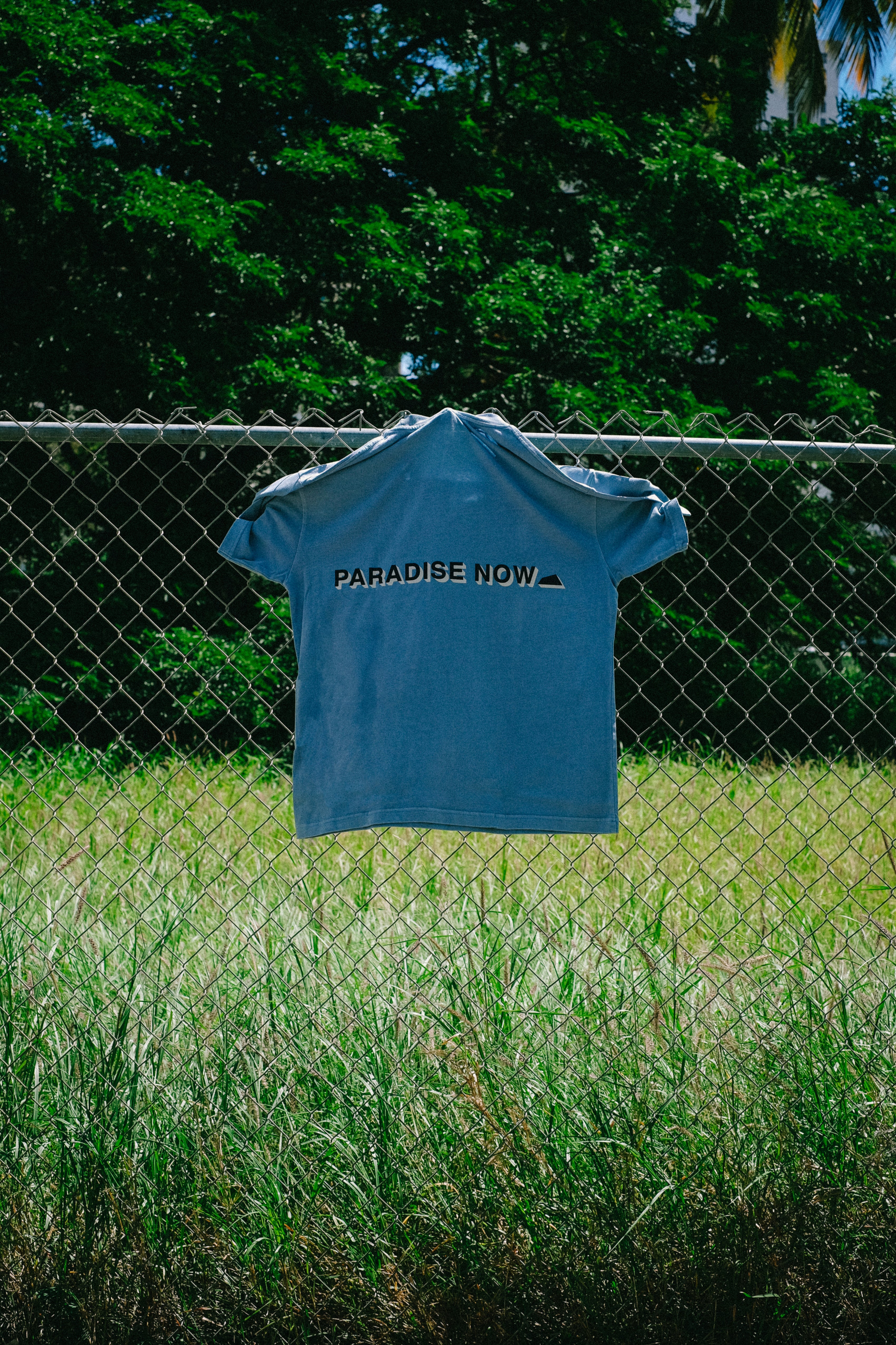 T-Shirt - Paradise Now - Ocean Blue