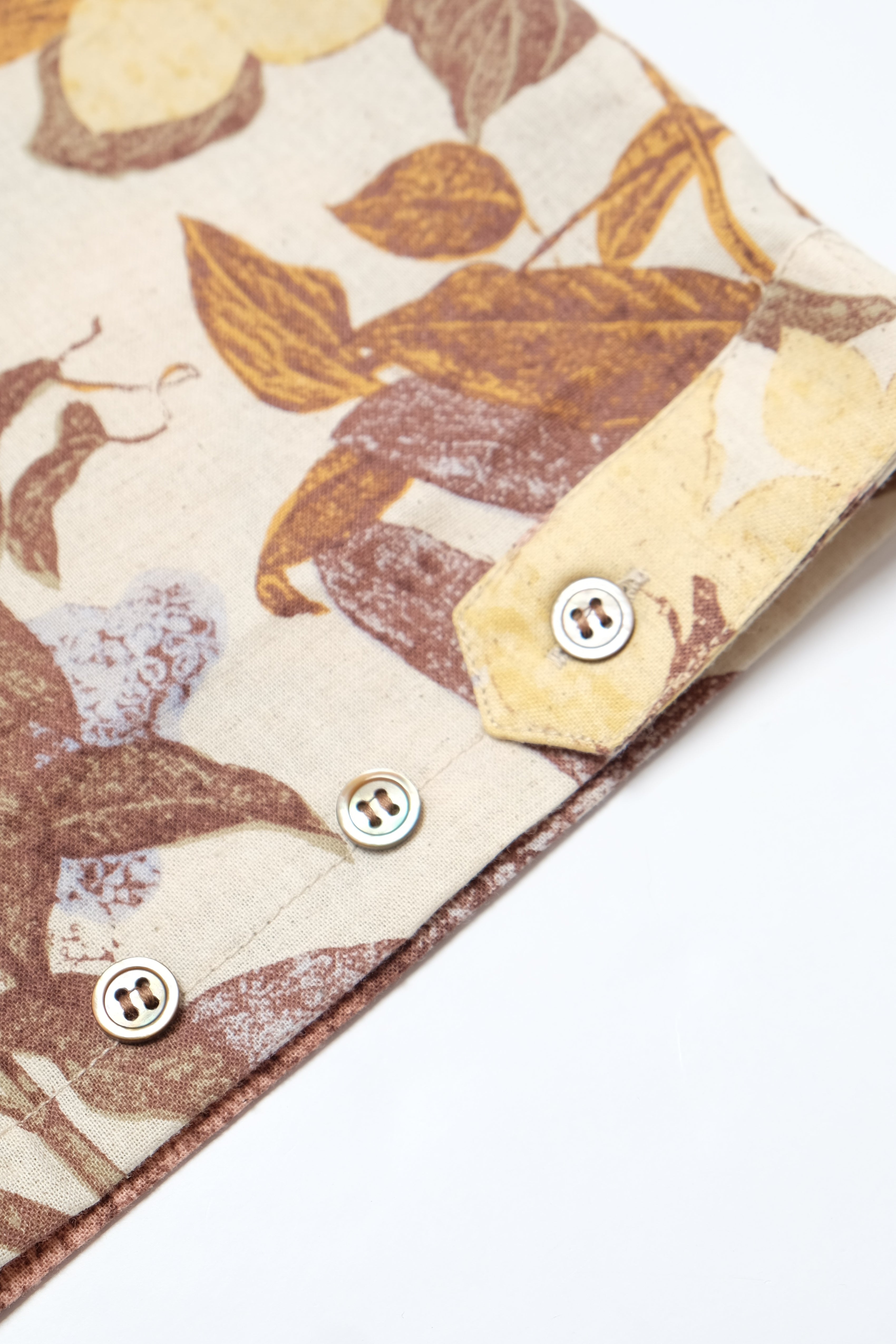 Hapa Jac Shirt - Vintage Floral - Natural