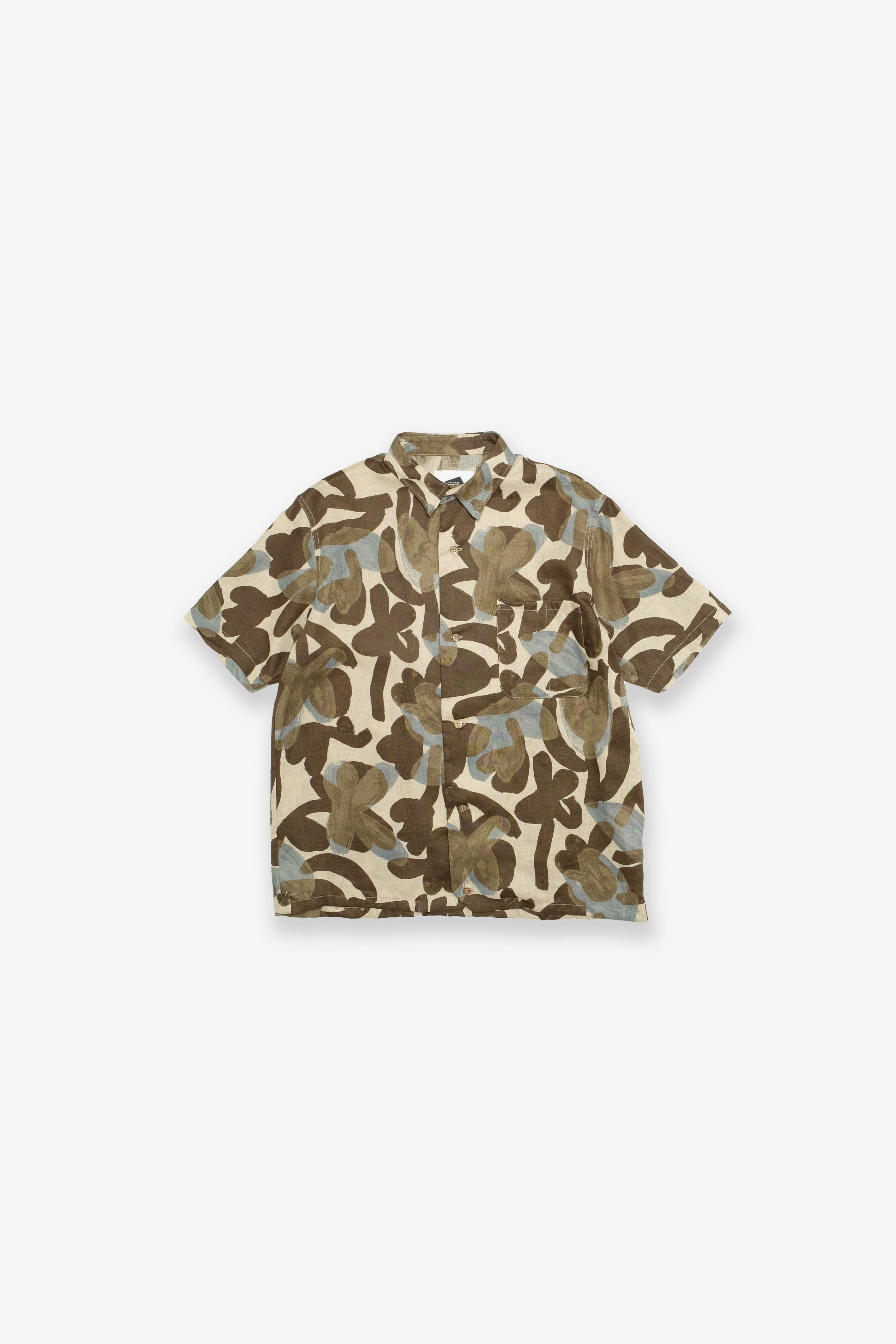 Hapa Jac Shirt - Brush Stroke - Natural