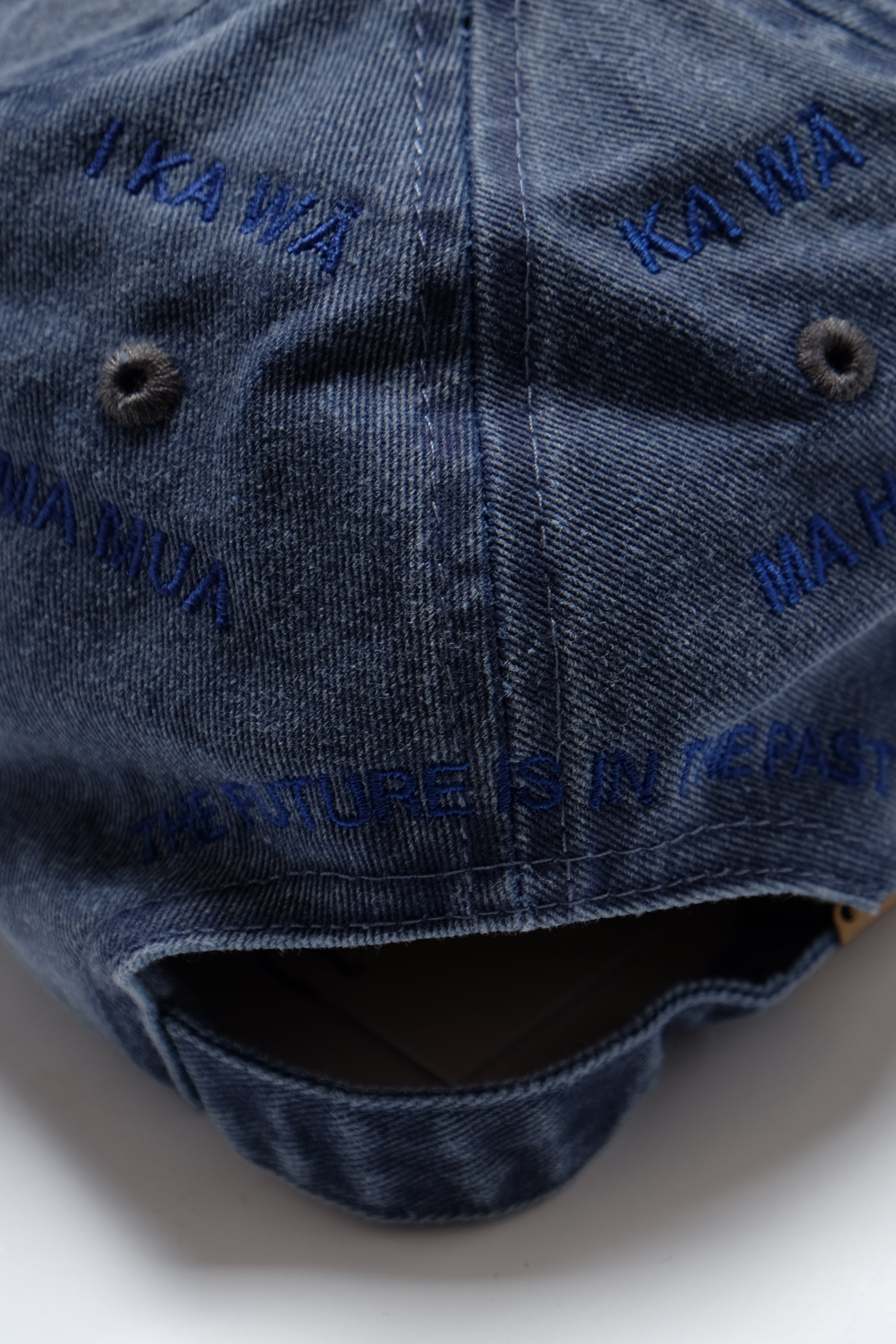 6-Panel Dad Cap - Future Past - Black/Blue