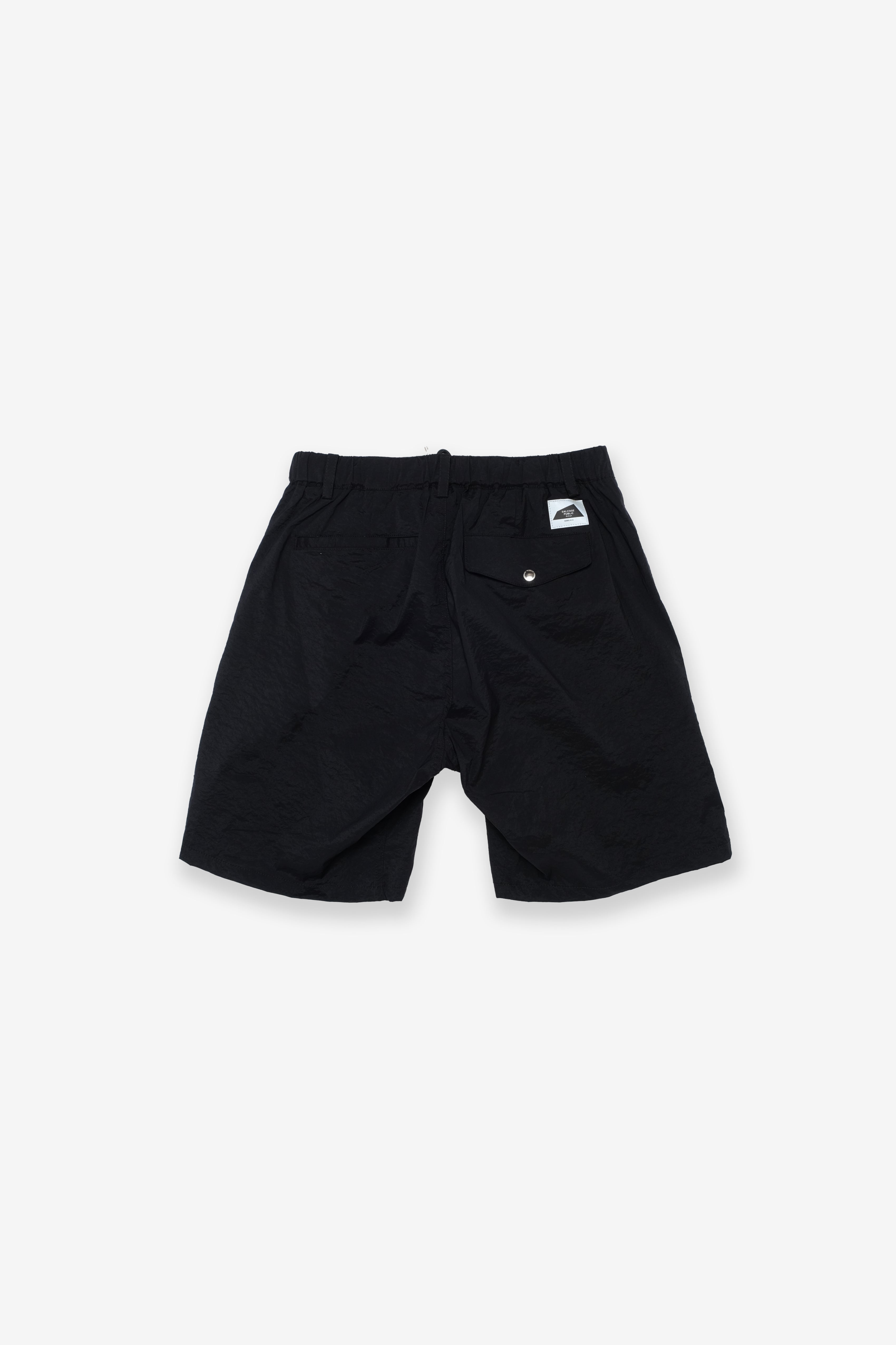 Herbert Paper Nylon Shorts - Black