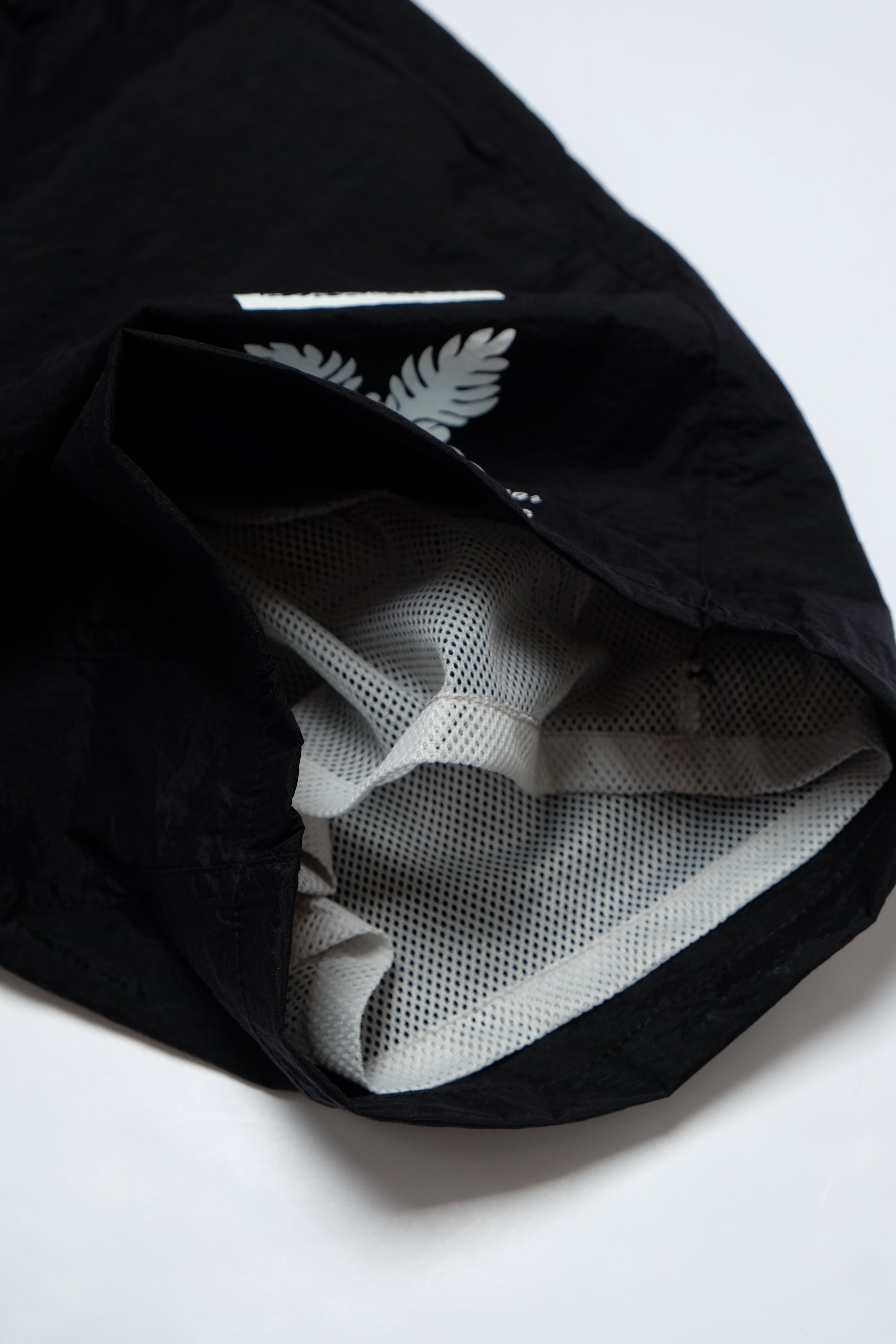Herbert Paper Nylon Shorts - Black