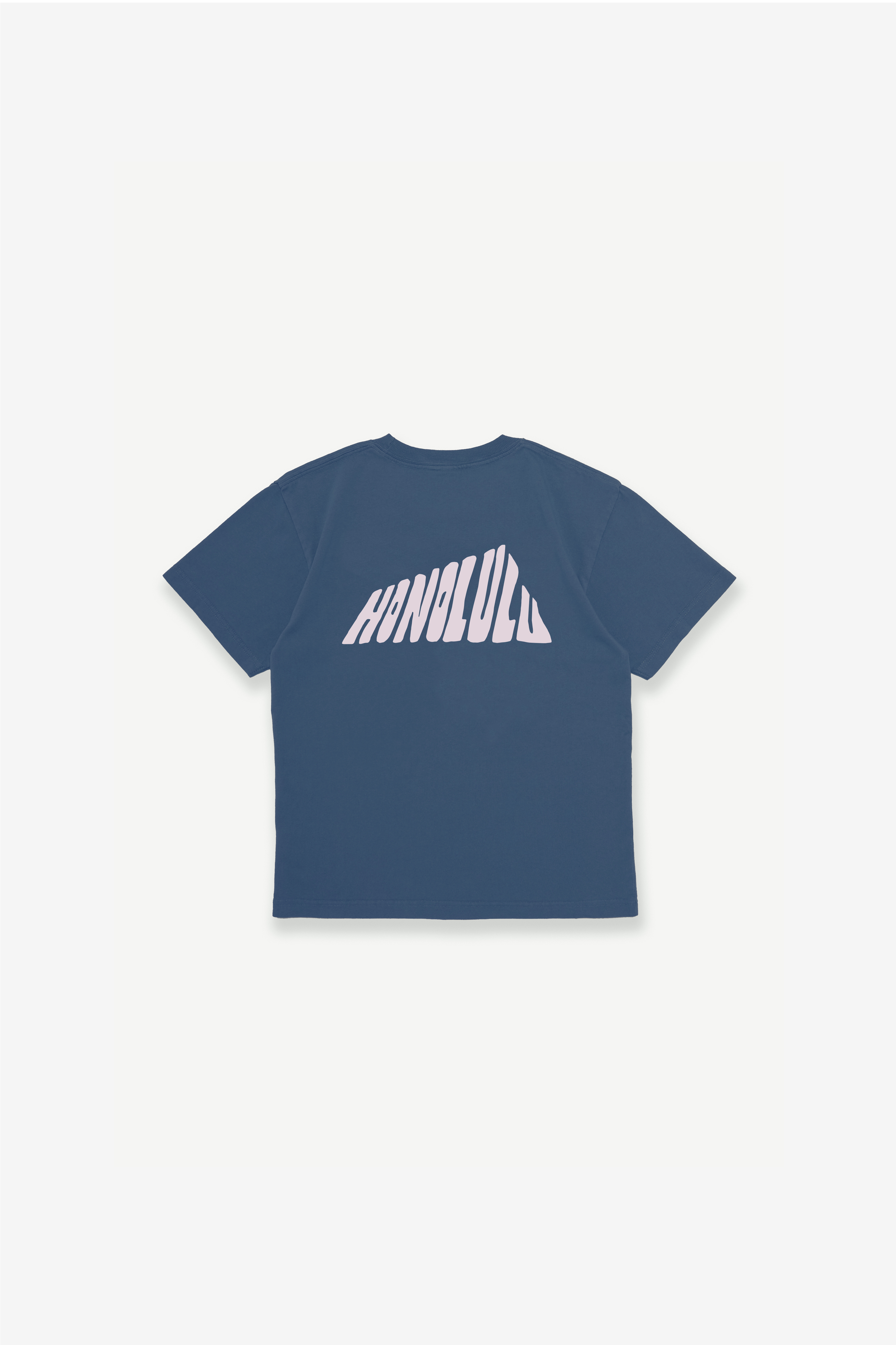 T-Shirt - Honolulu Puffy - Denim Blue