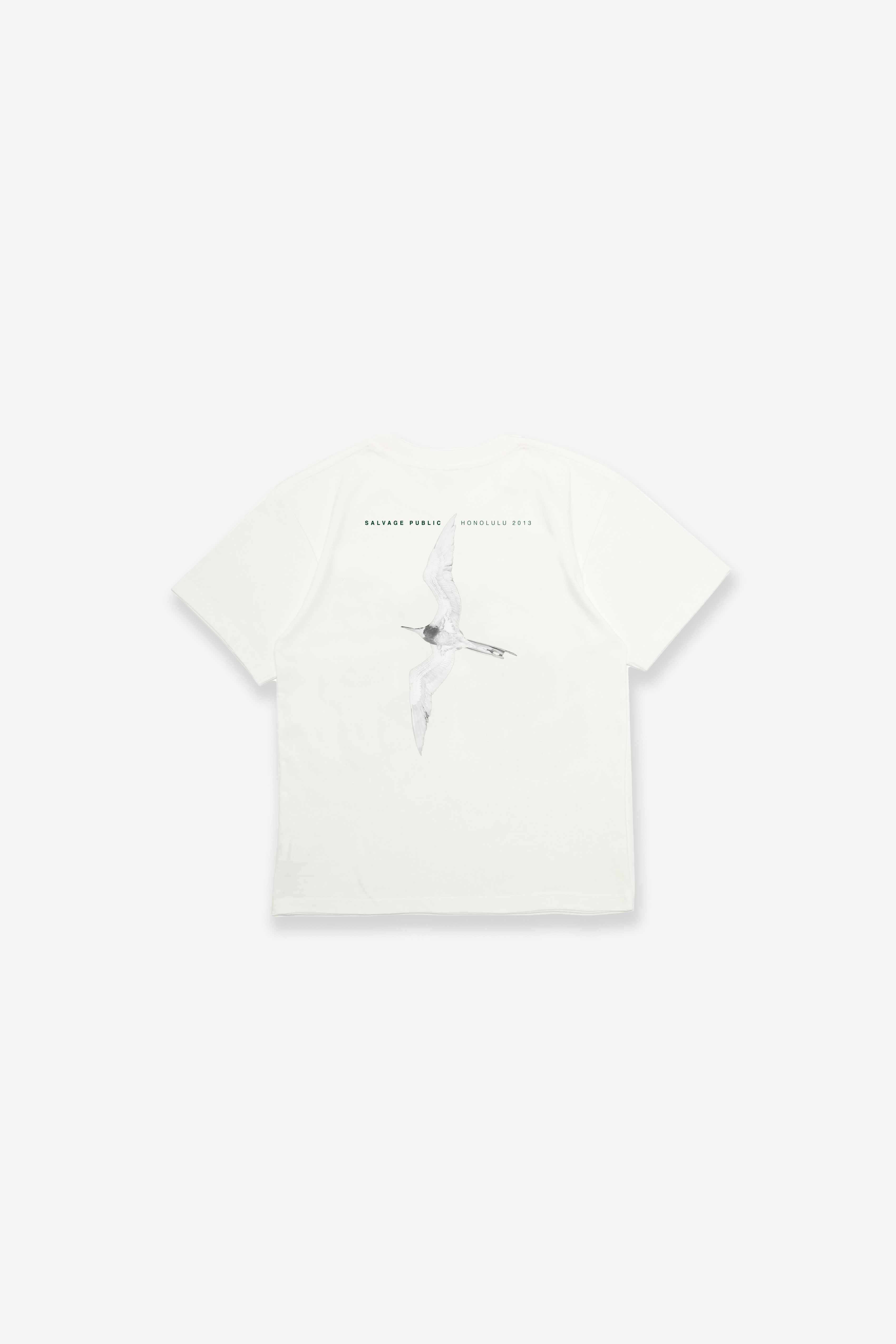T-Shirt - Iwa Bird - White