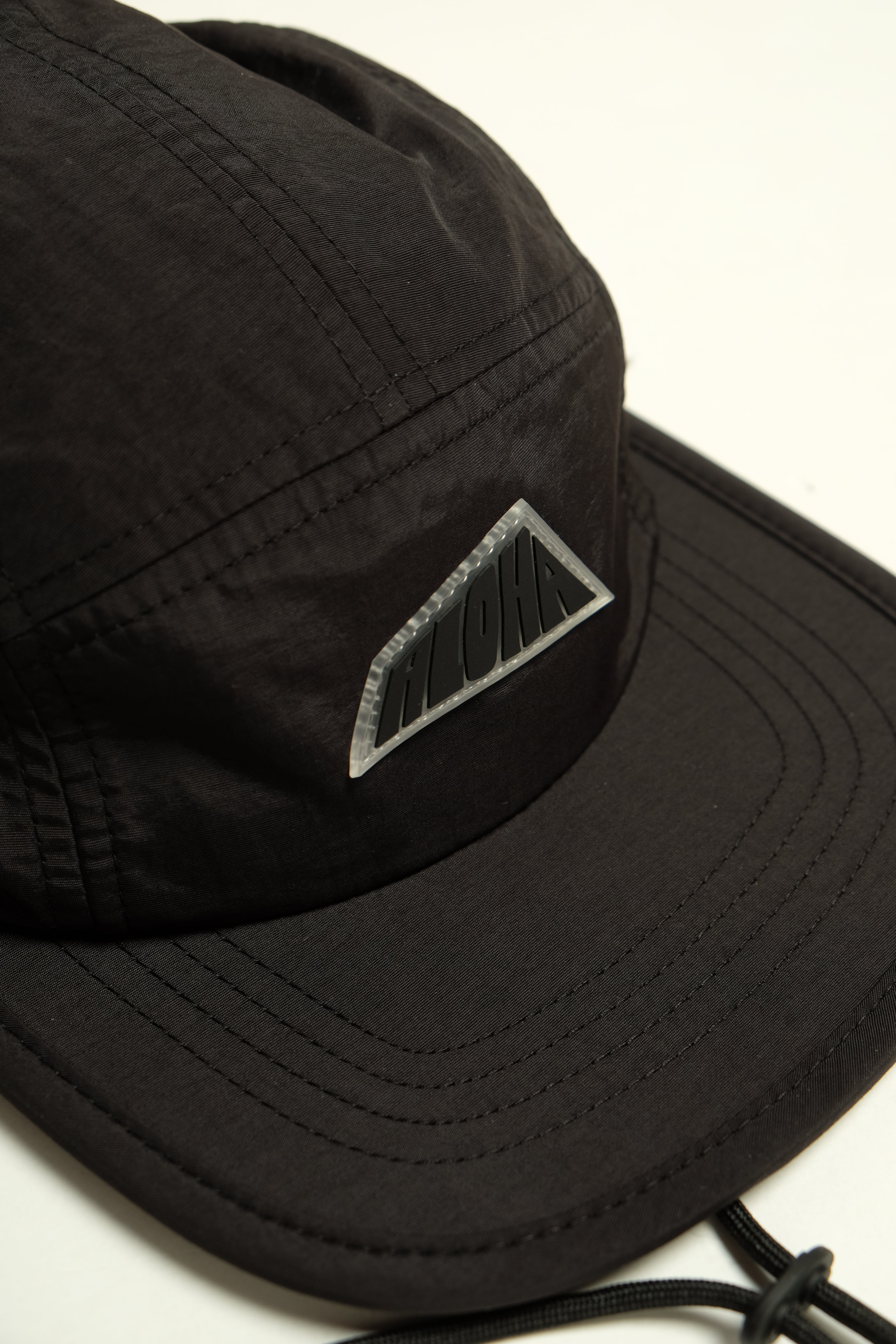 Hat - Kai 5panel - Black