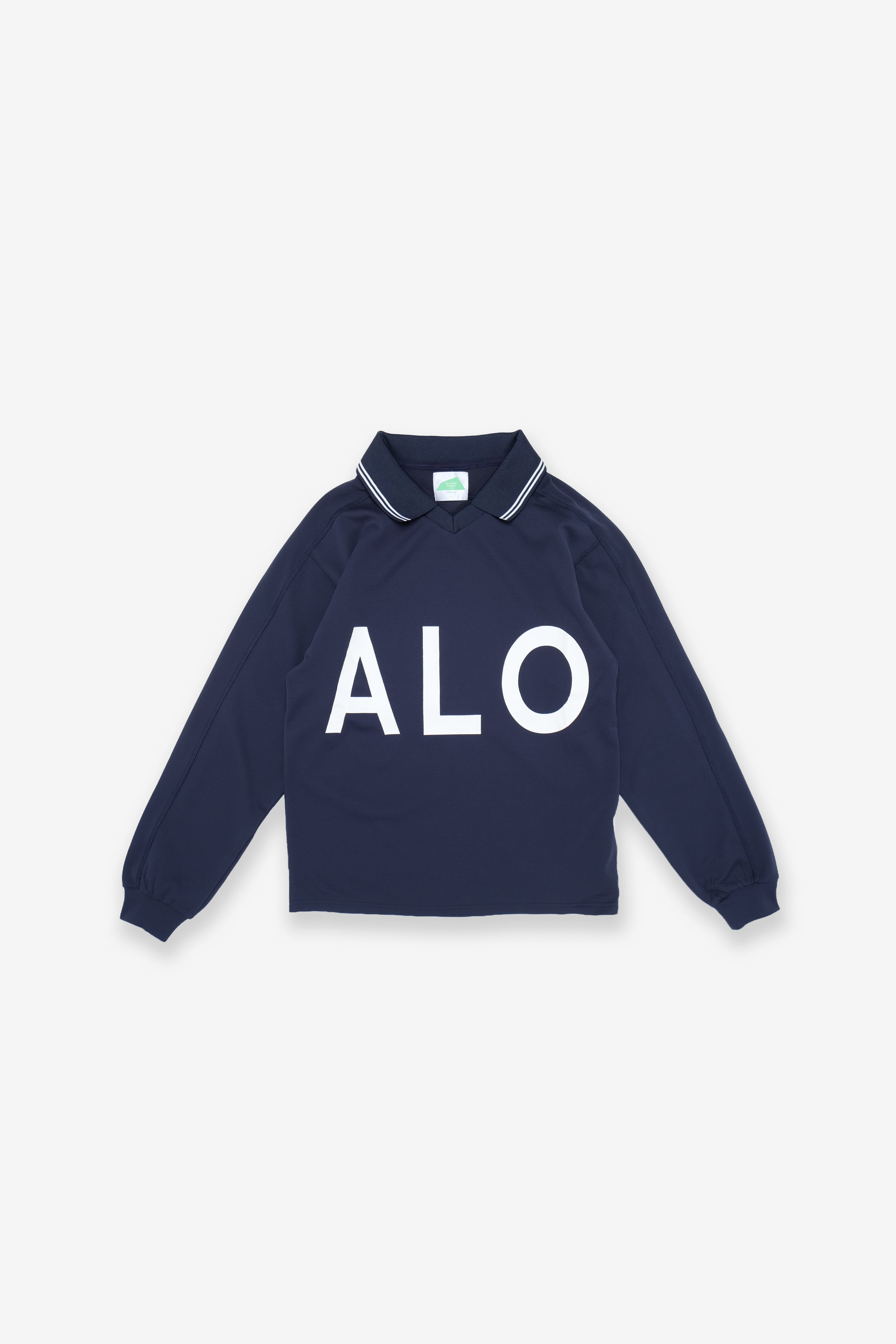 ʻAlapaina Vneck Polo - Big Aloha - Navy
