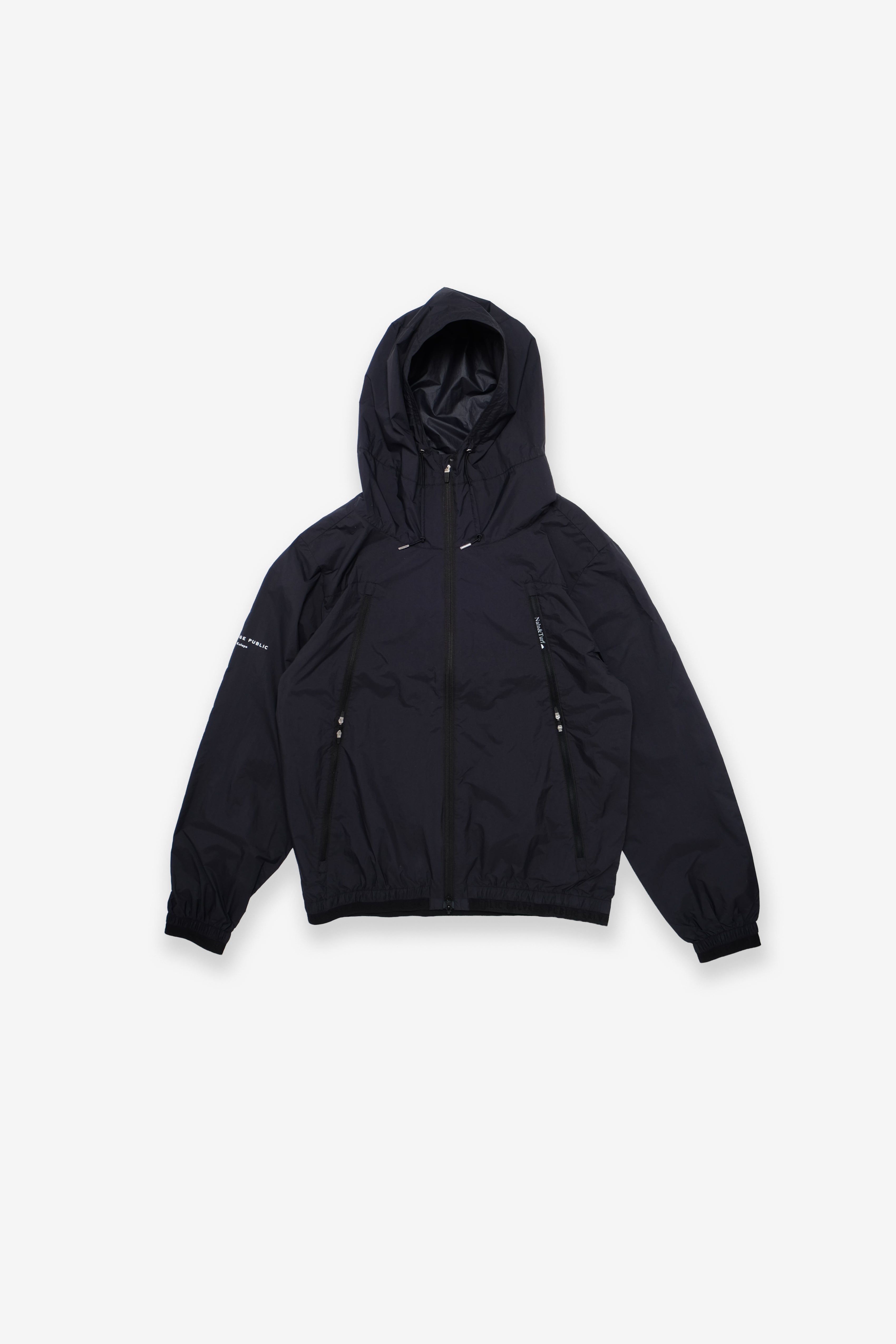 Hayden Nylon Zip Jacket - Black