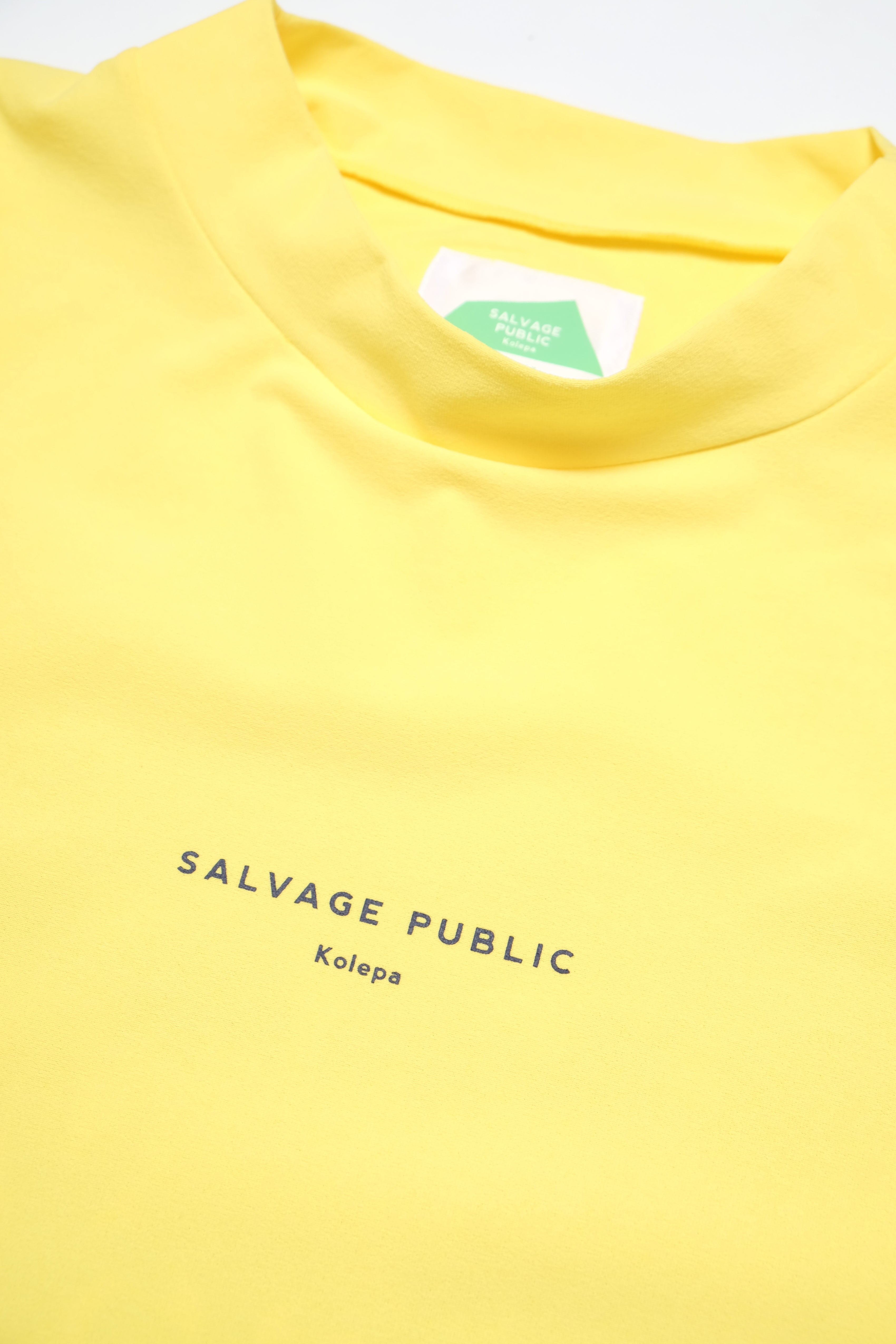 Mockneck - Ti Leaf Paisley - Yellow