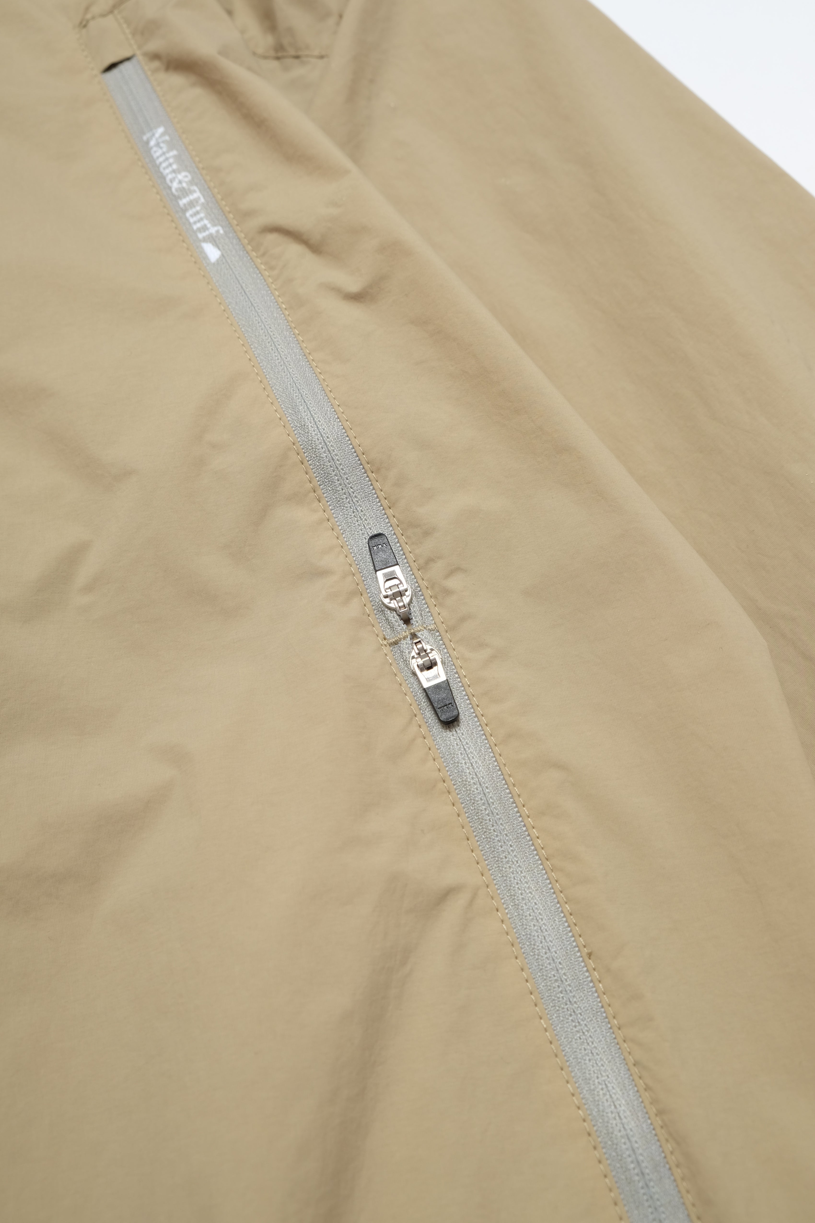 Hayden Nylon Zip Jacket - Sand