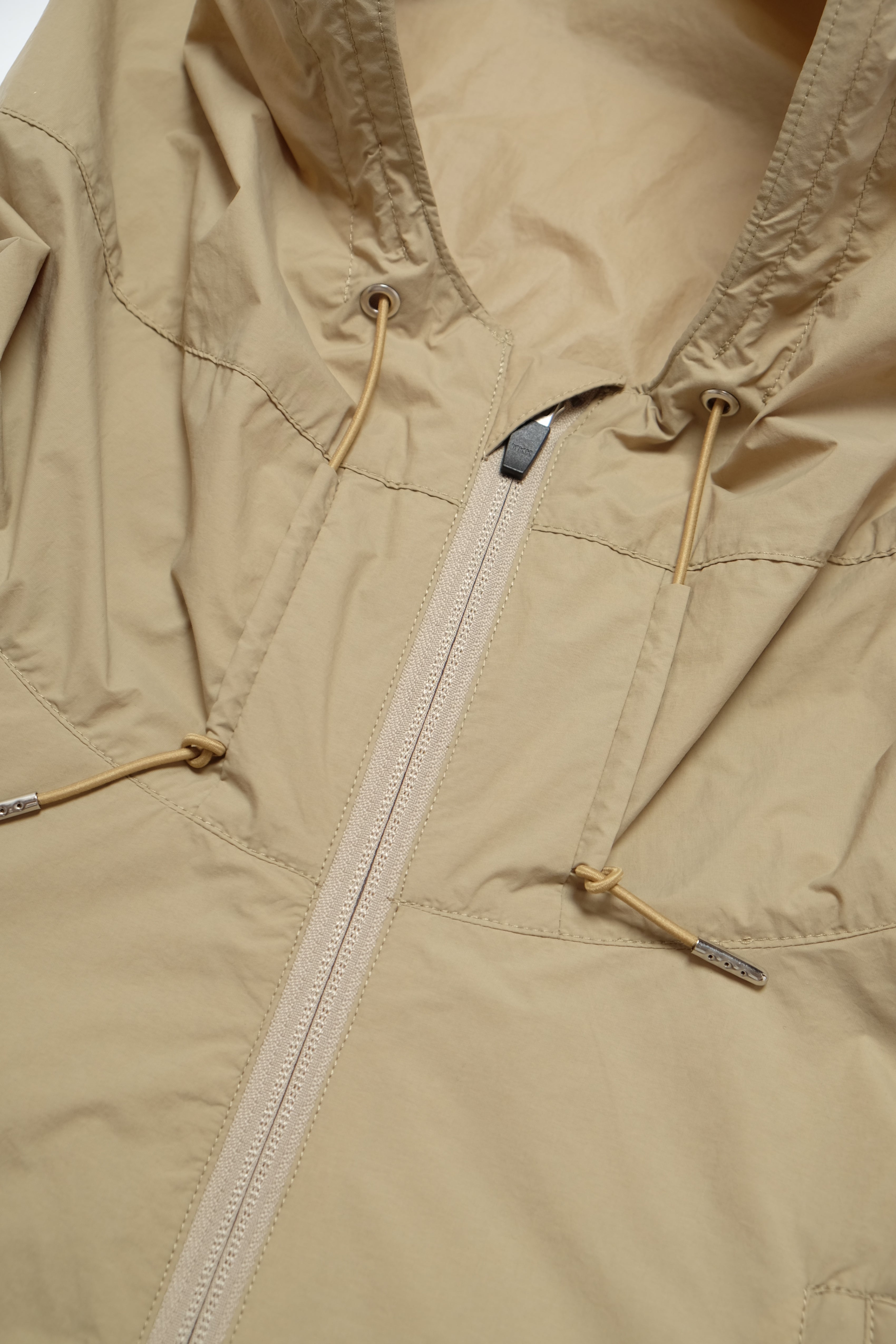 Hayden Nylon Zip Jacket - Sand