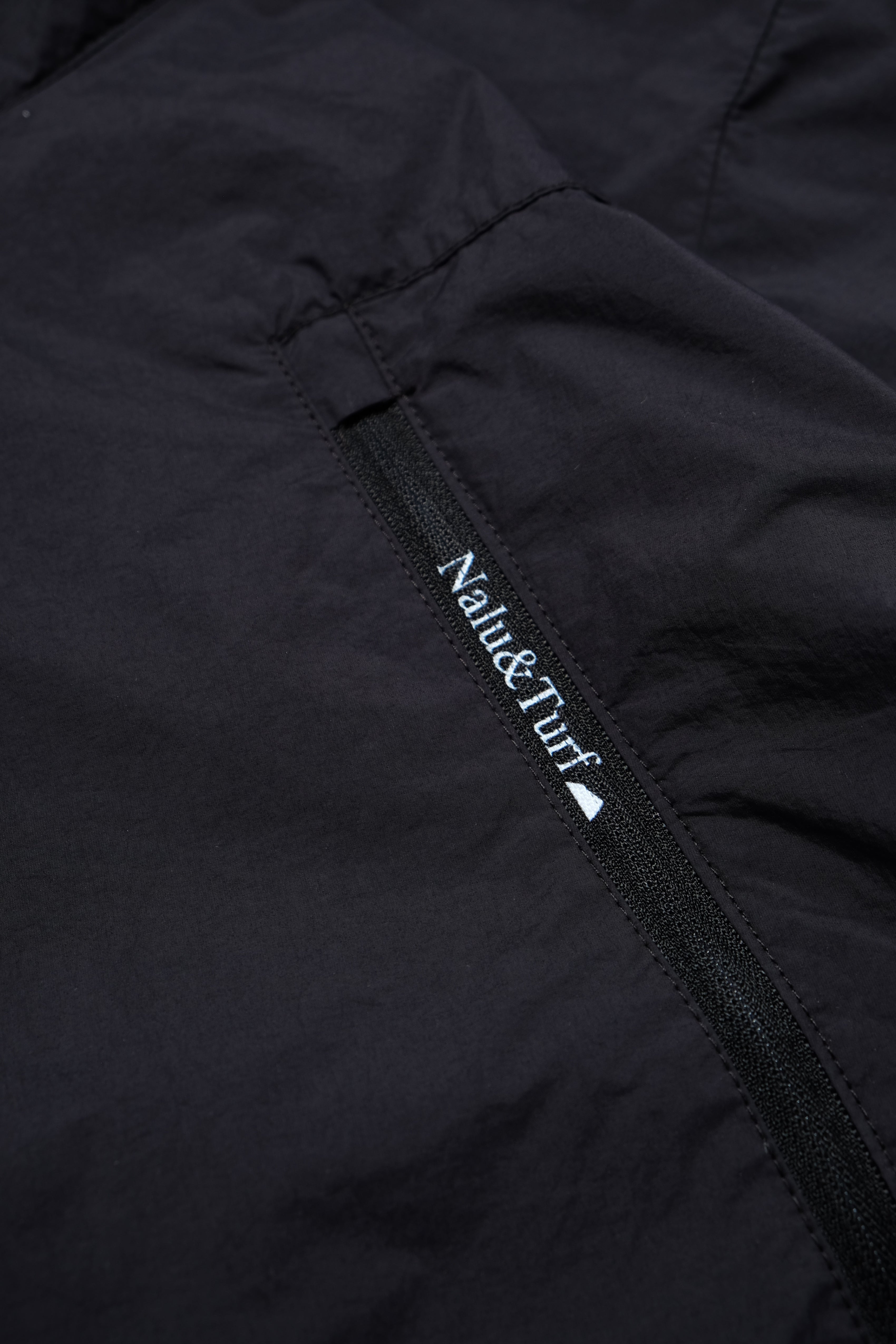 Hayden Nylon Zip Jacket - Black