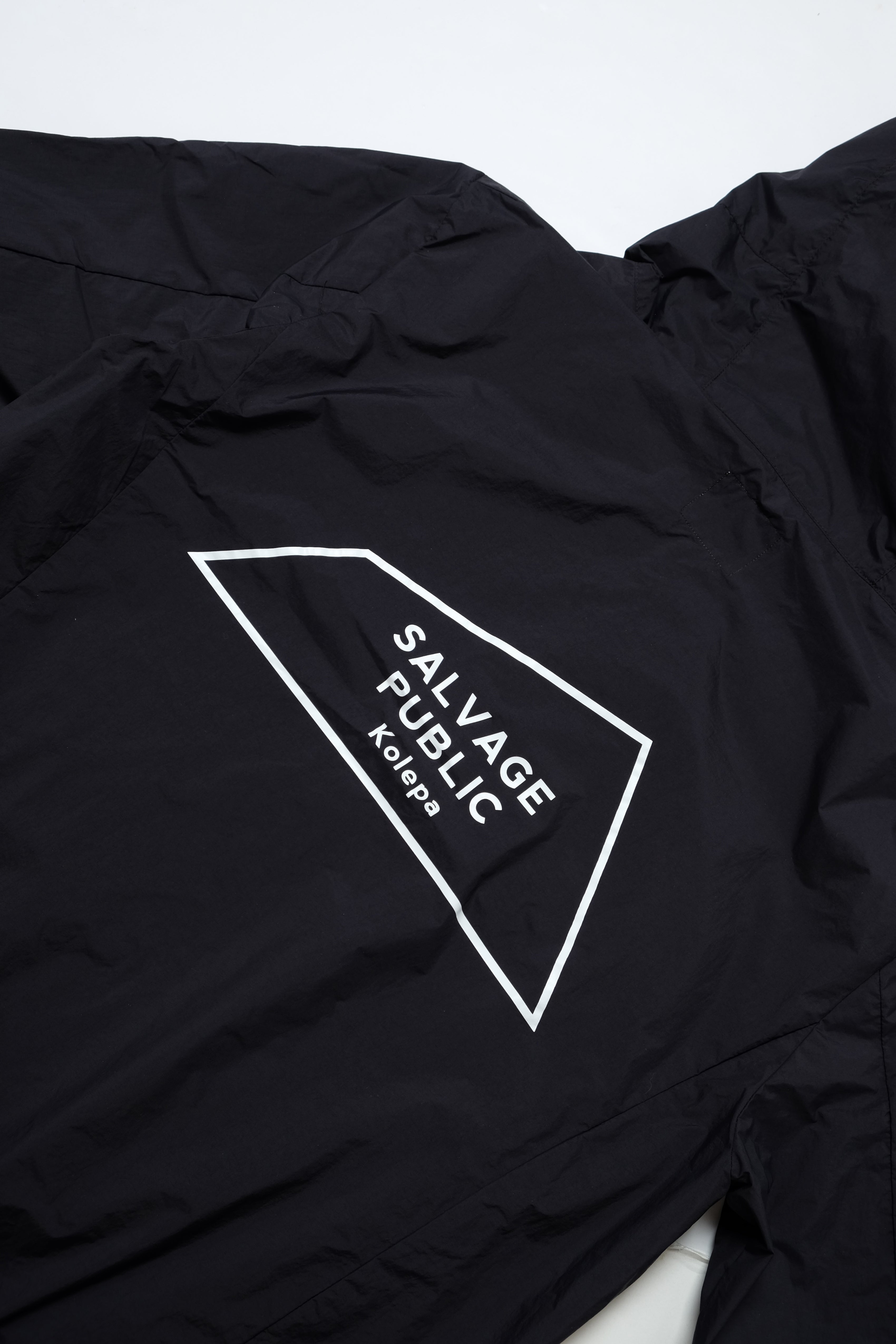 Hayden Nylon Zip Jacket - Black