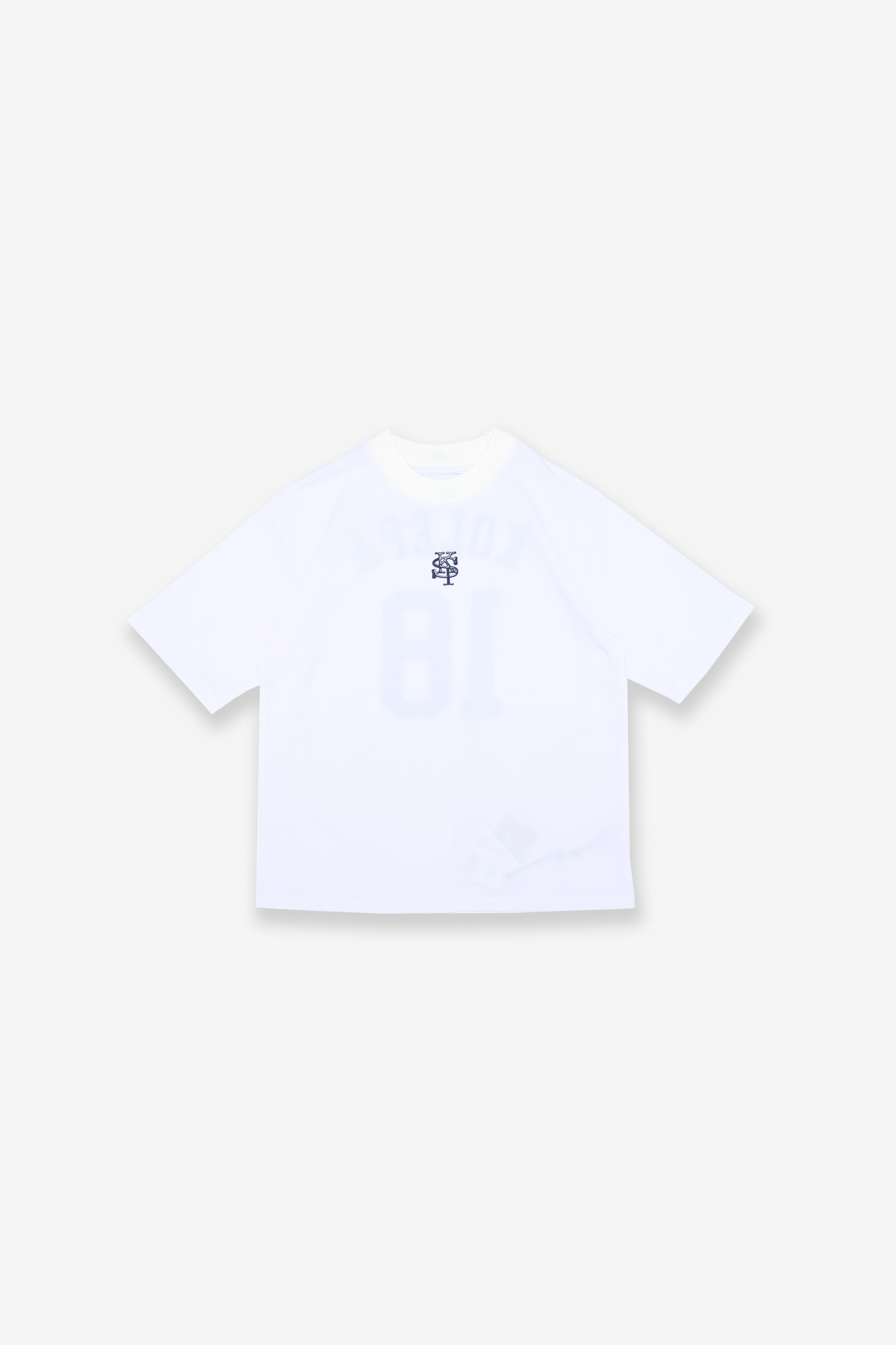 Mālama Pique Shirt - SVP Monogram - White
