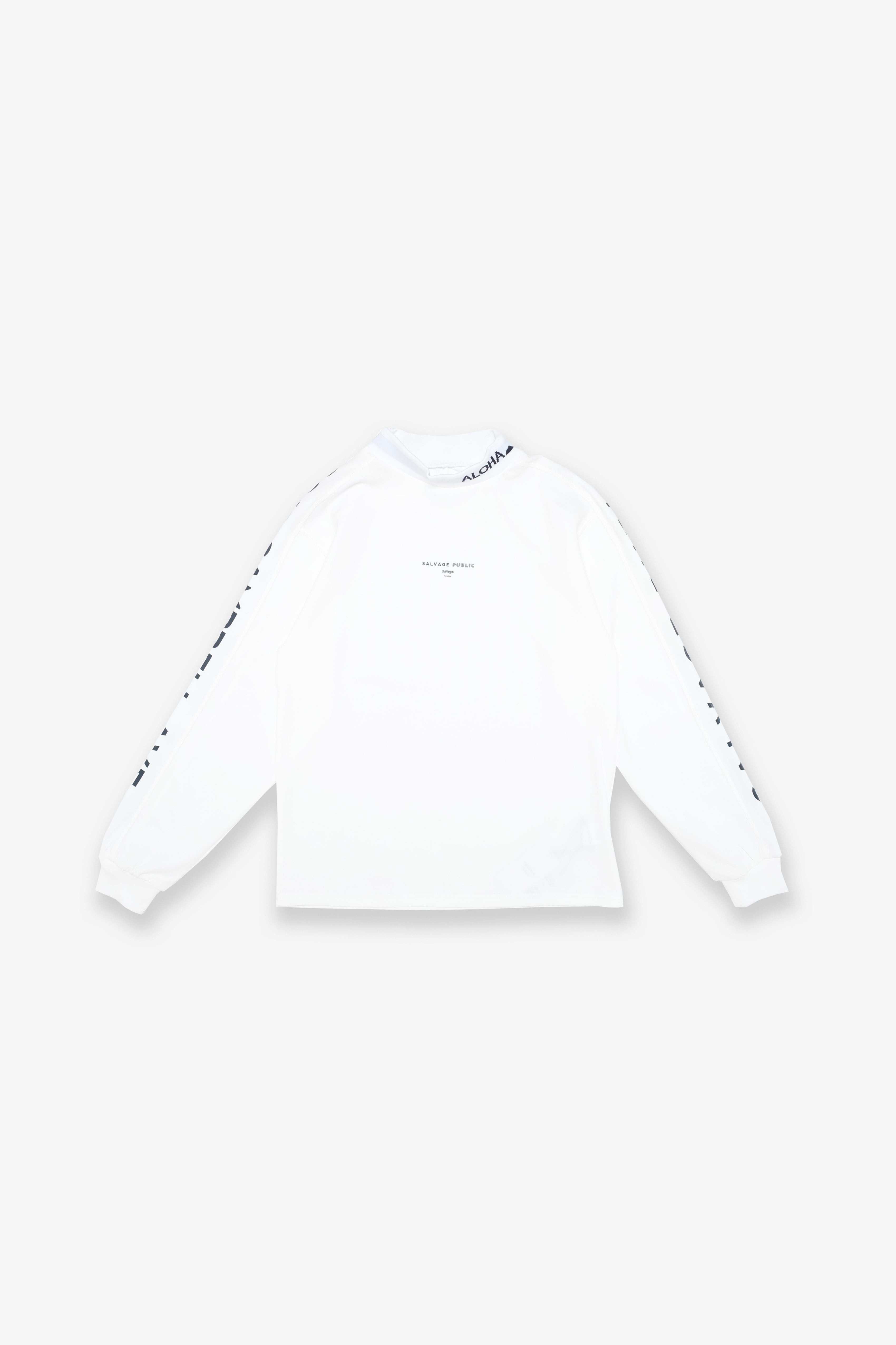 ʻAlapaina Longlseeve - Campbell Ave - White