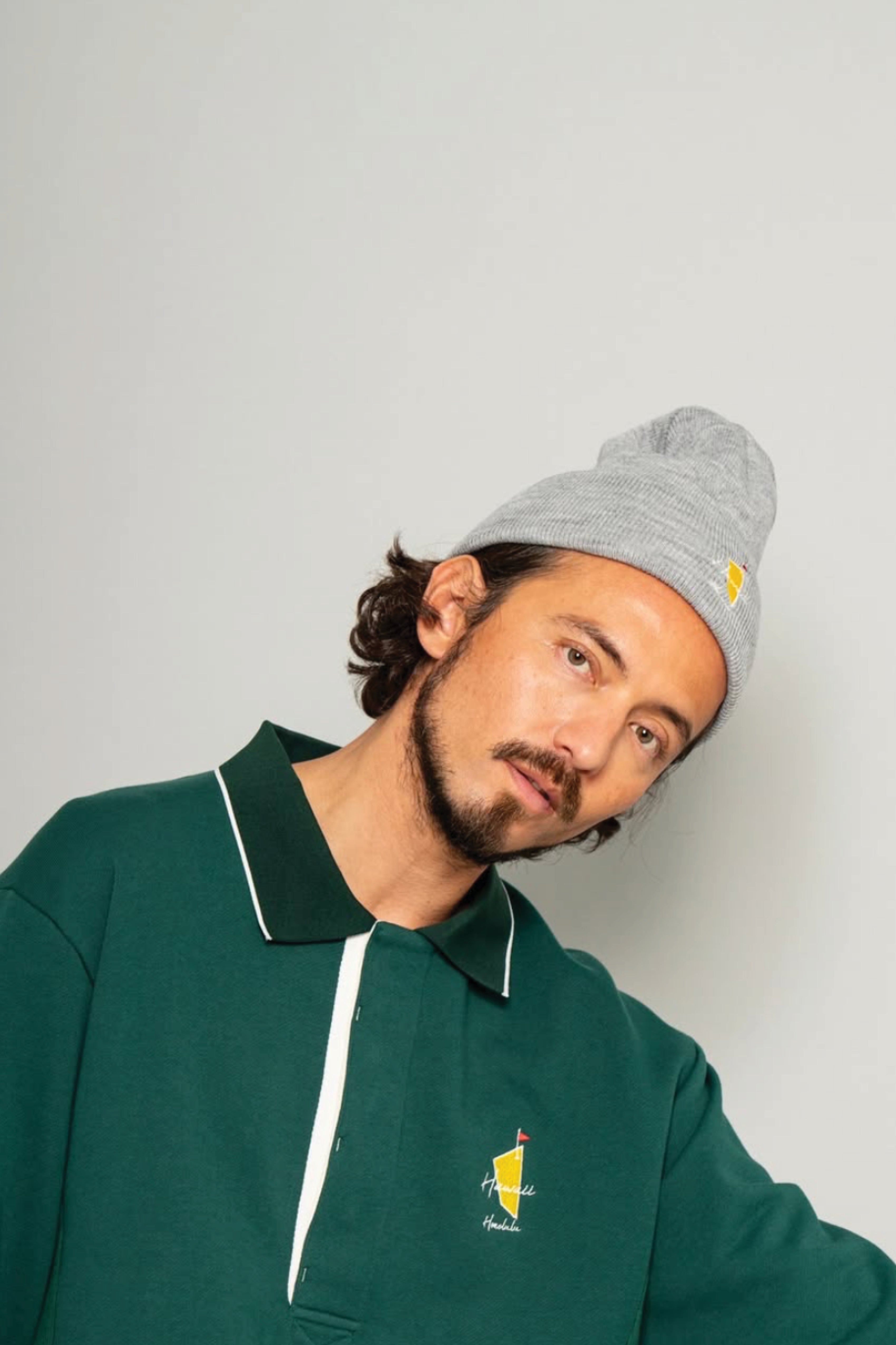 Knit Beanie - Grey