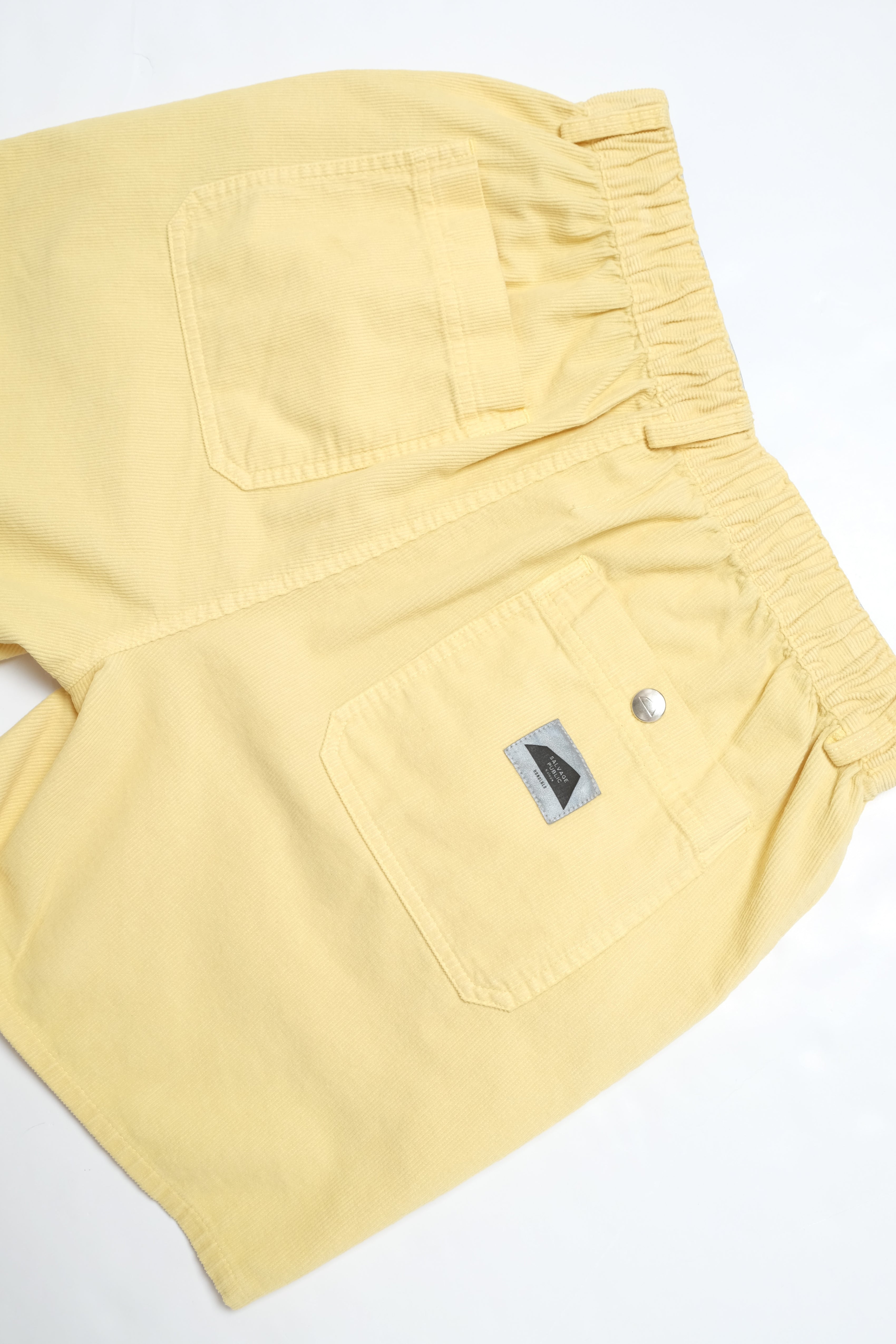 Uka Corduroy Short - Yellow