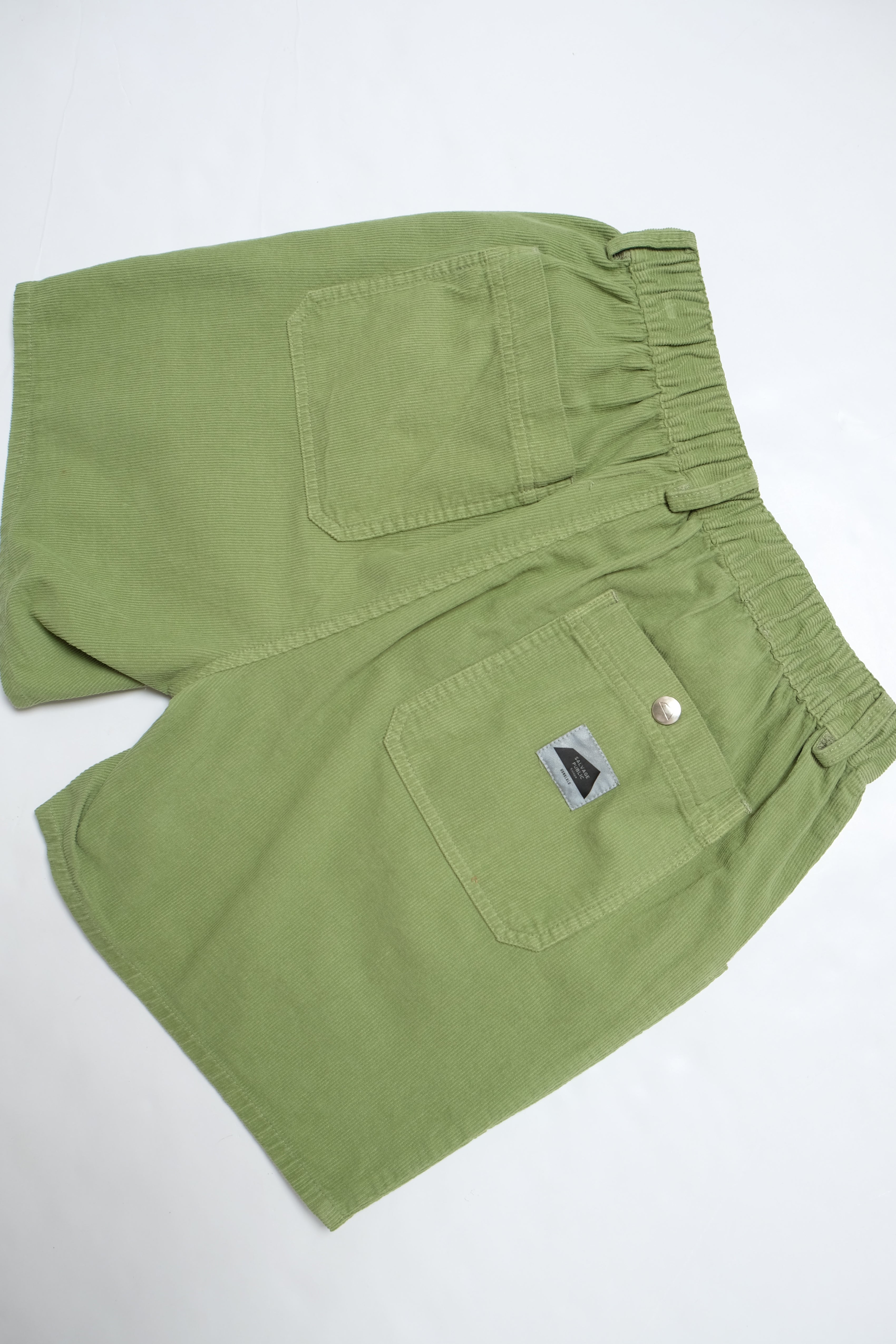 Uka Corduroy Short - Sage