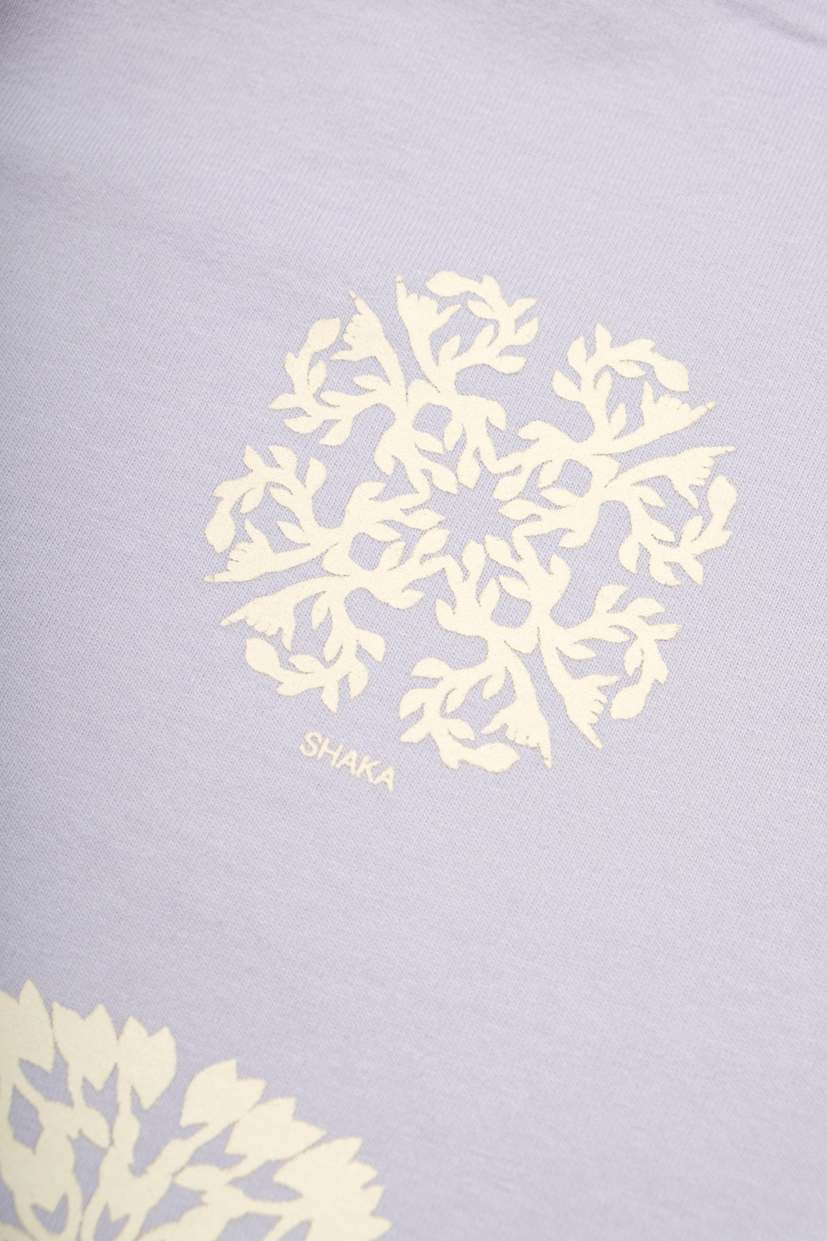 Longsleeve T-Shirt - Hawaiian Quilting - Lavender Gray
