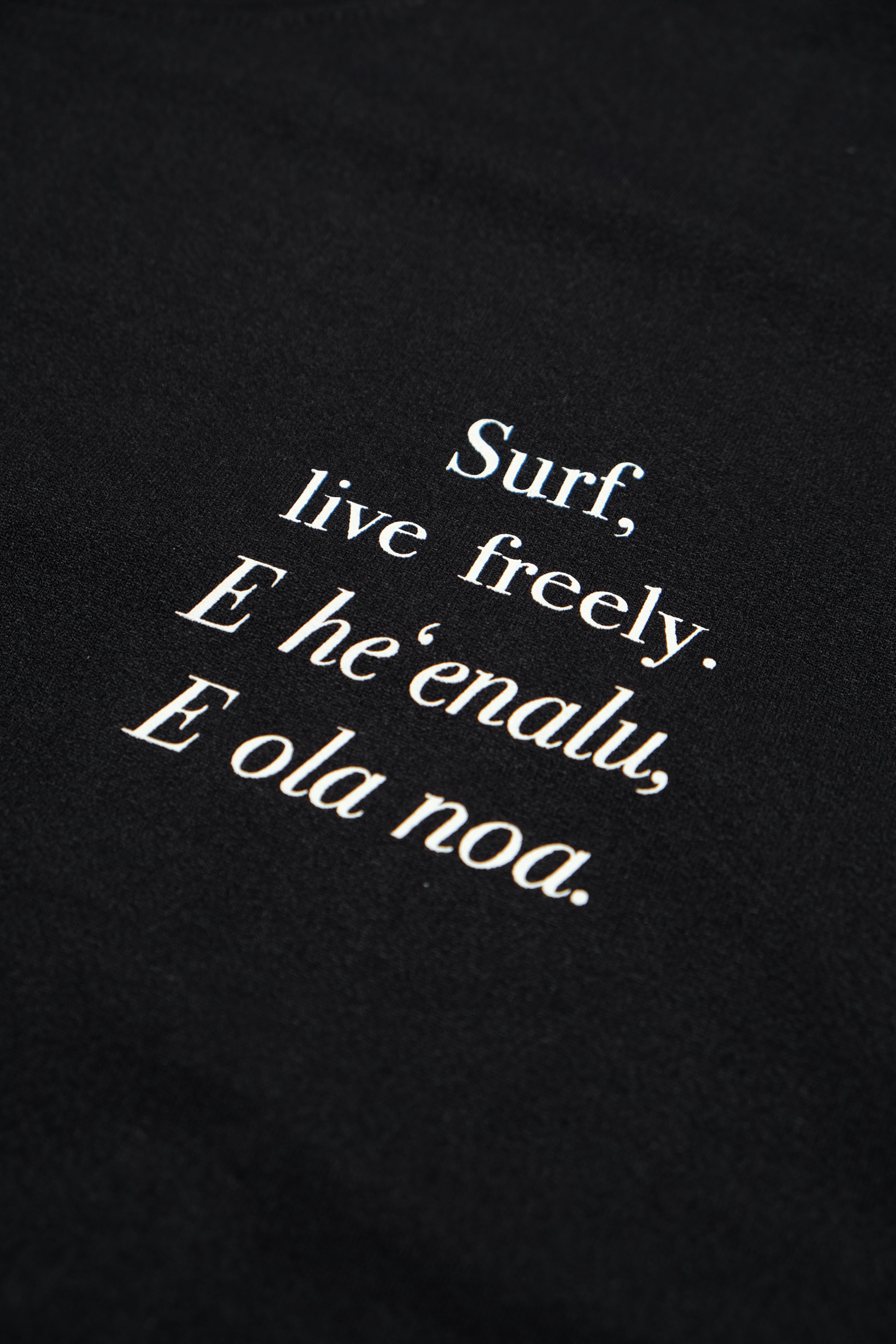 UPF T-Shirt - Live Freely - Black