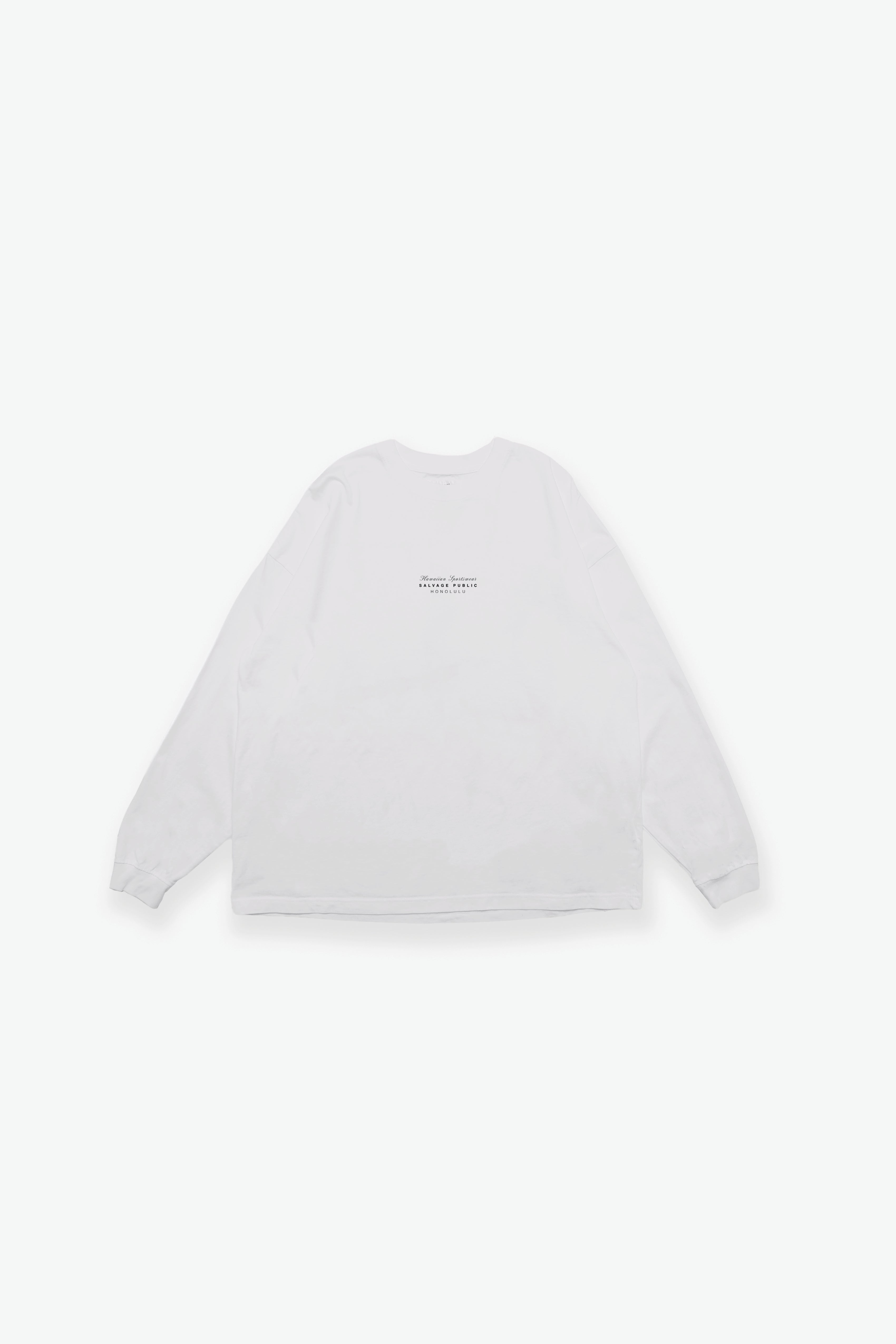 Longsleeve T-Shirt - Breezeblock - White Sand