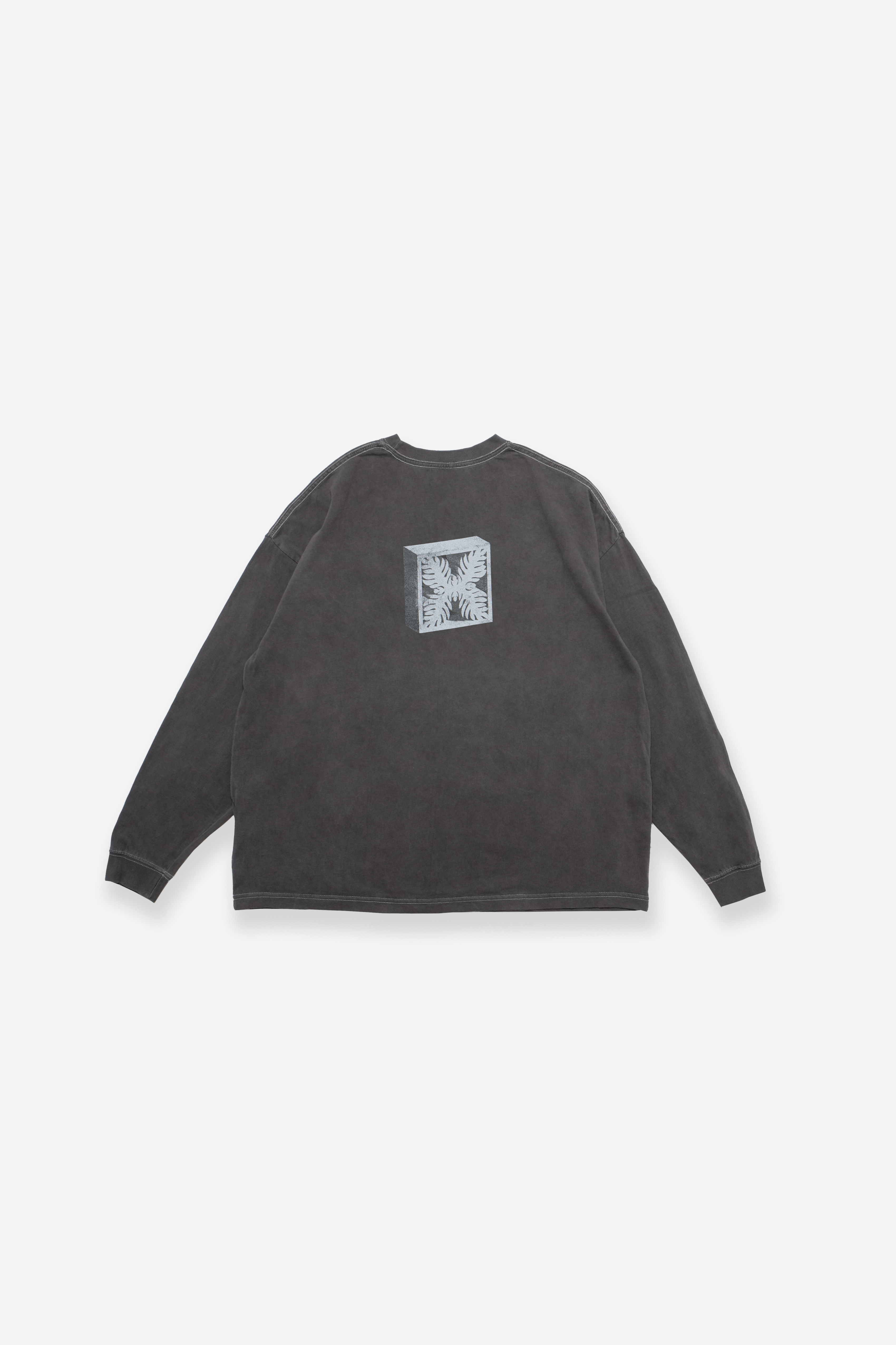 Longsleeve T-Shirt - Breezeblock - Washed Black