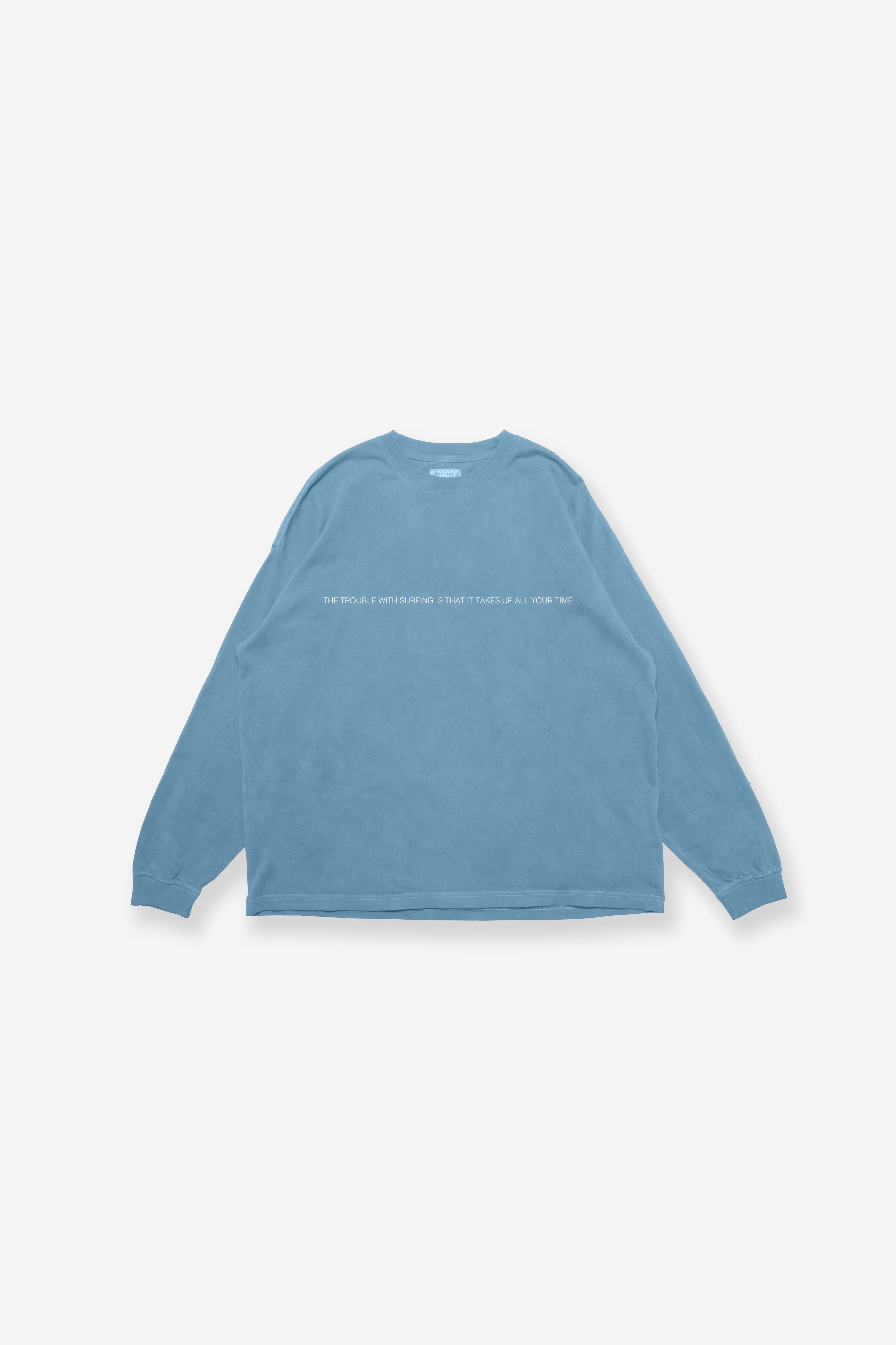 Longsleeve T-Shirt - Surfing - Ocean Blue